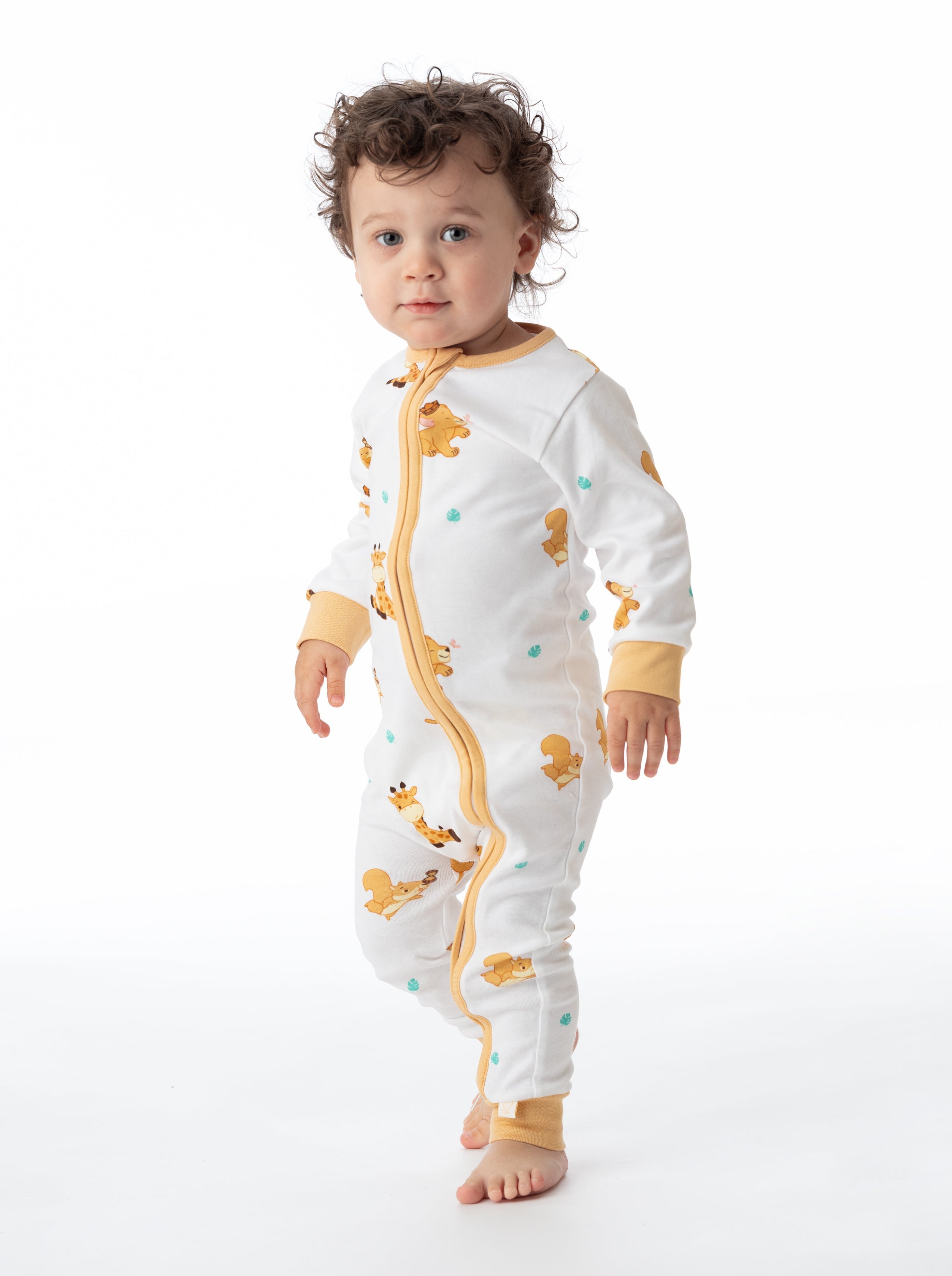 Organic Cotton Romper - The Animal Kingdom