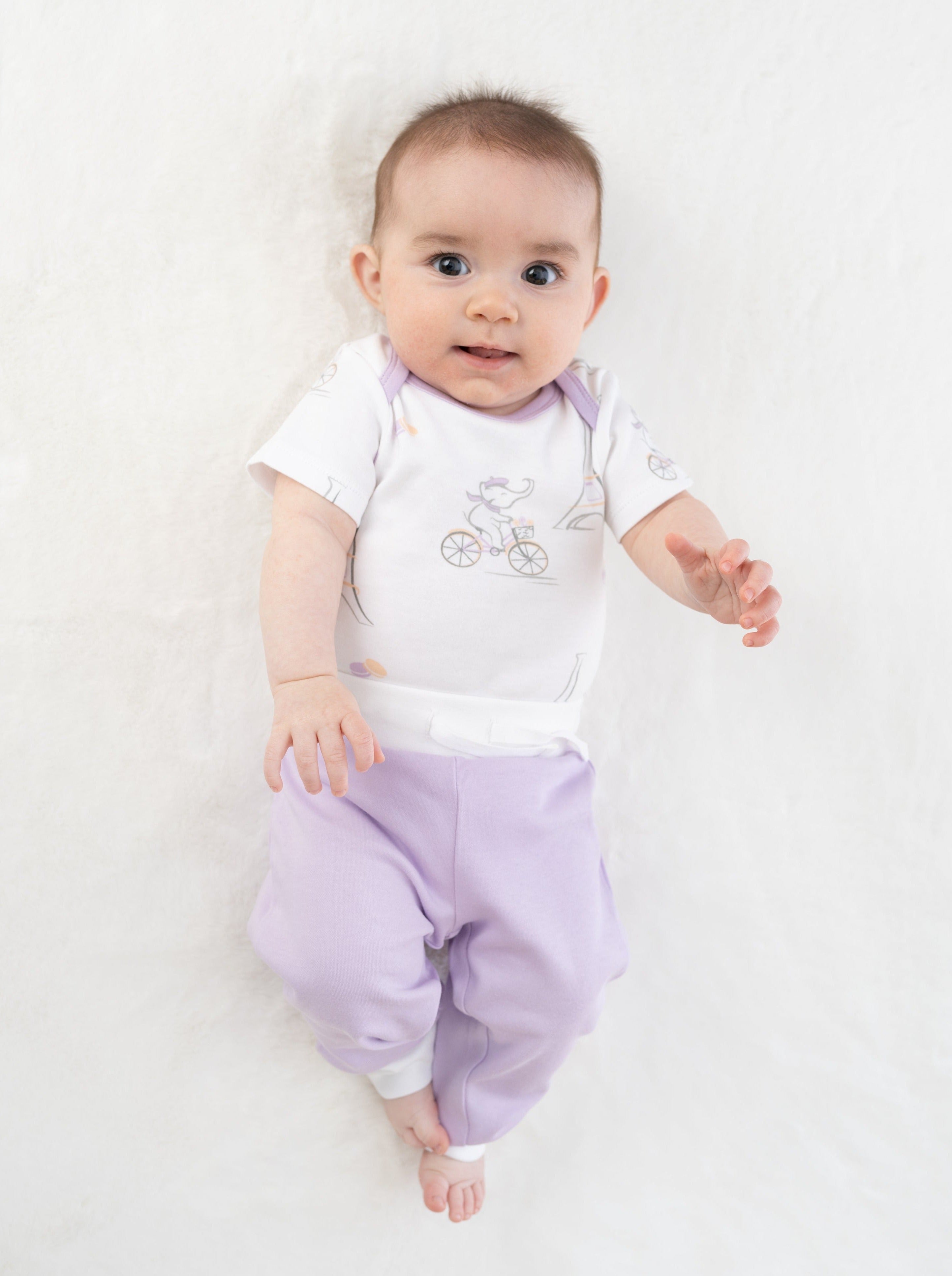 Organic Cotton Jogger Pants - Paris