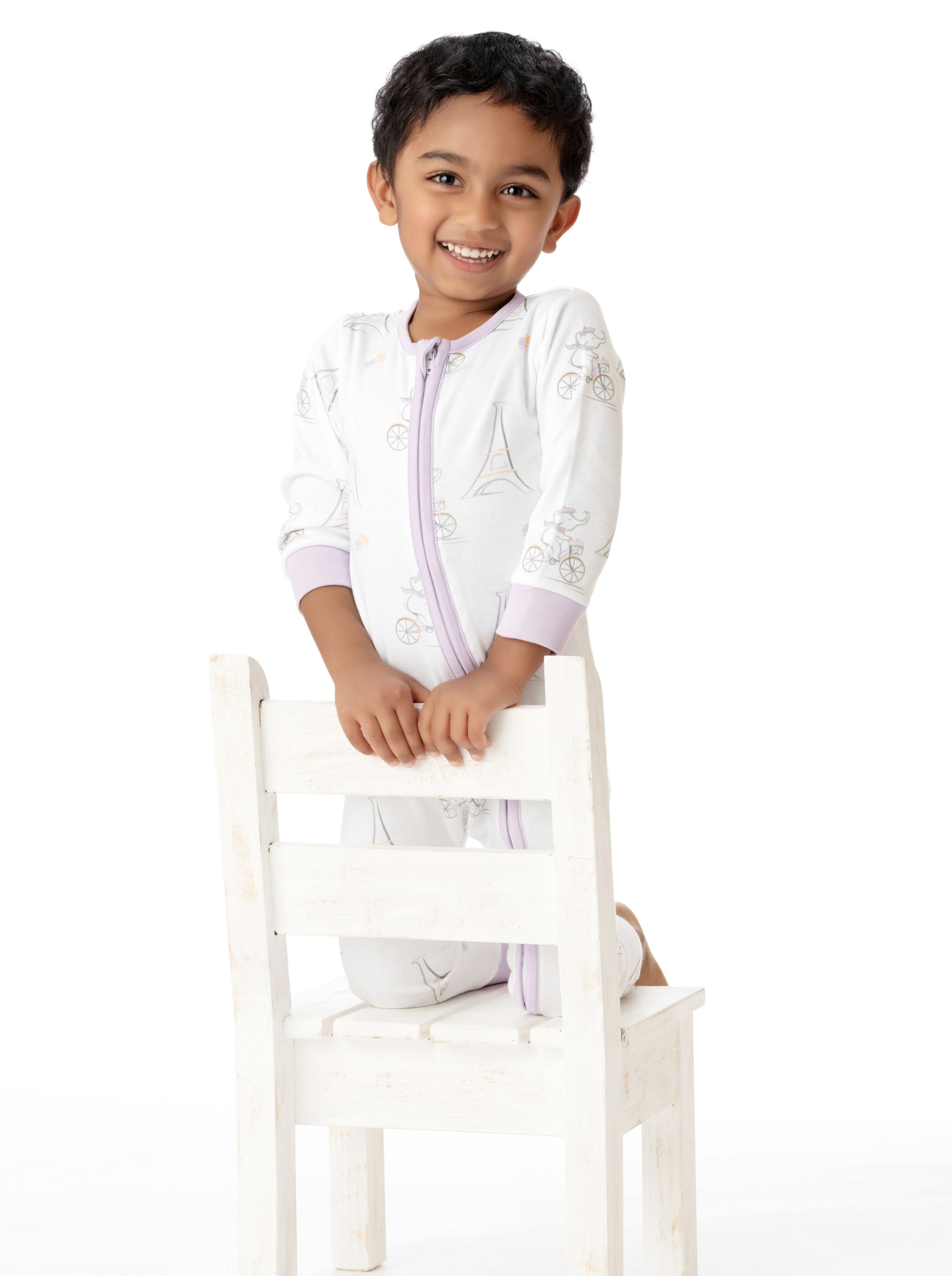 Organic Cotton Romper - Moy In Paris