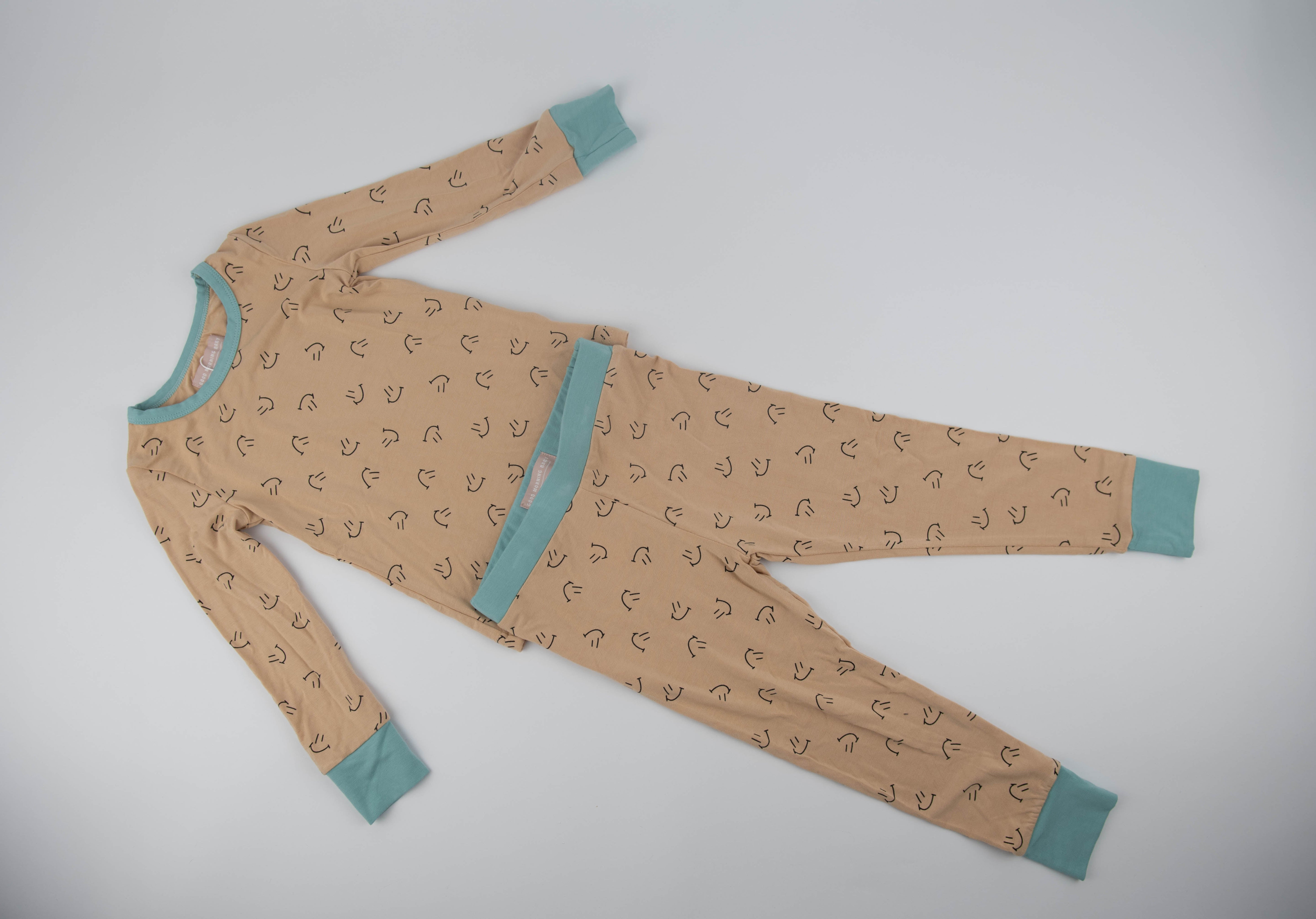 Smiley Bamboo Two Piece Set