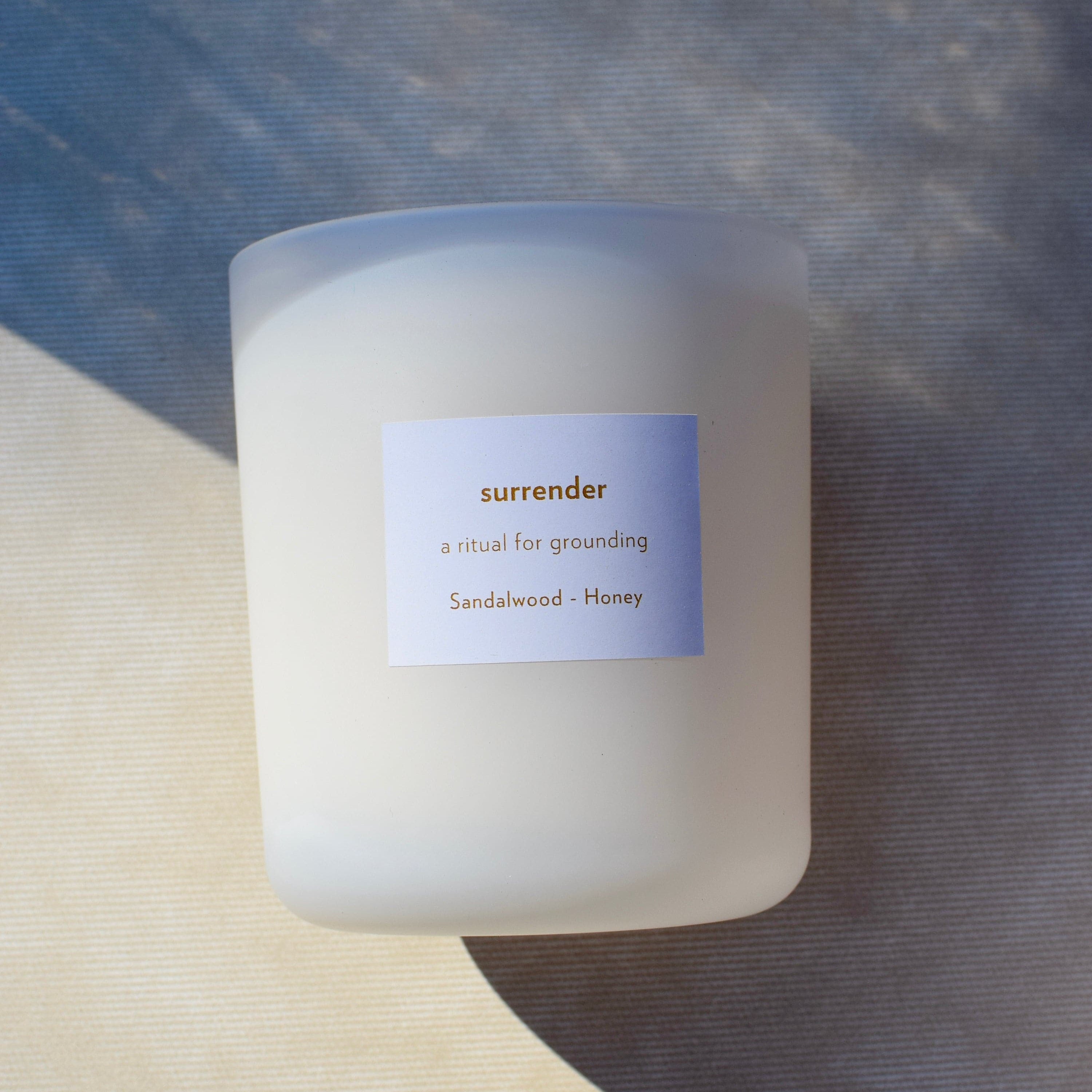 Surrender Sandalwood & Honey Ritual Candle (limited Edition)