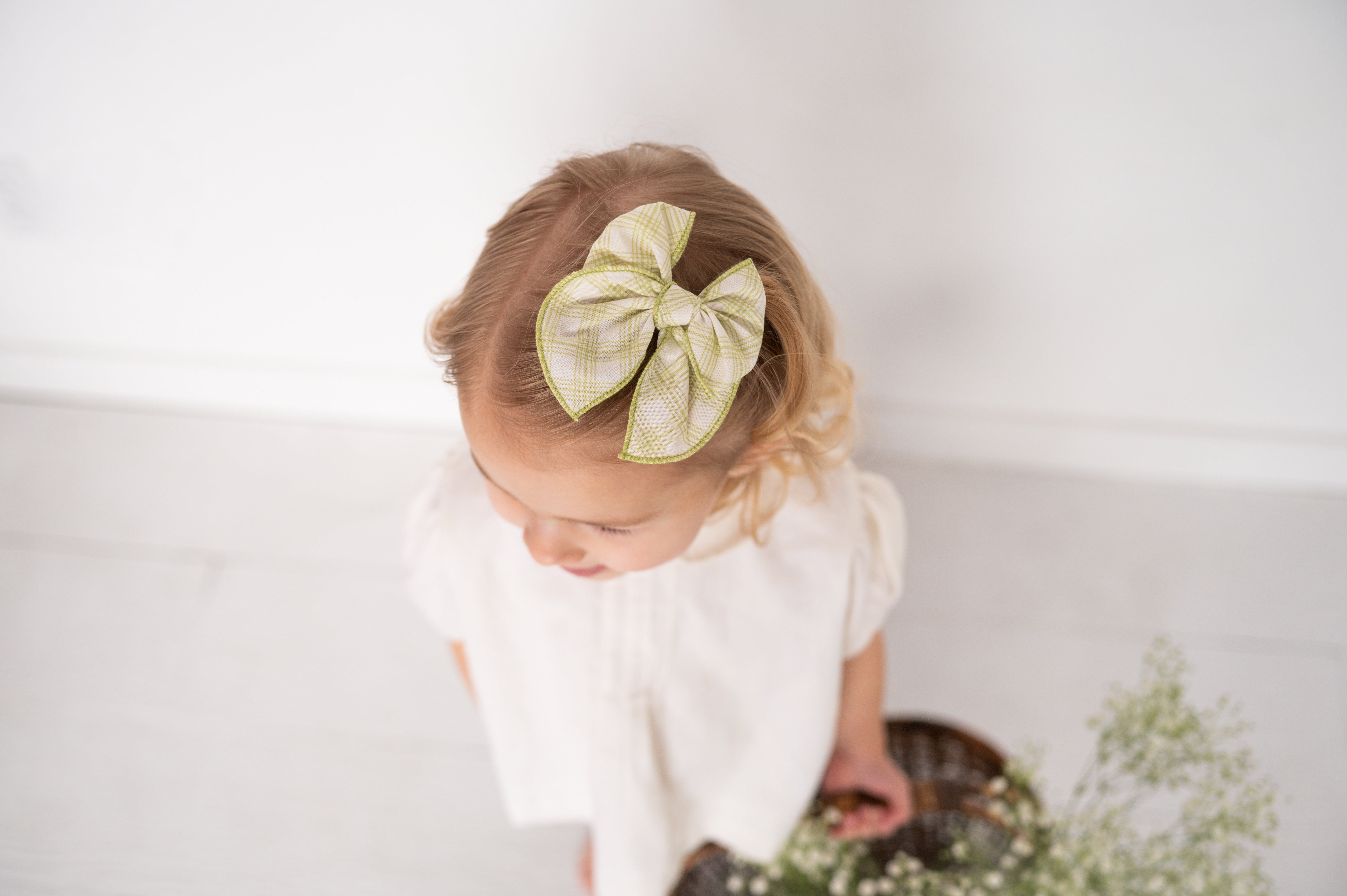 Clover | Pigtail Set - Hand-tied Bow
