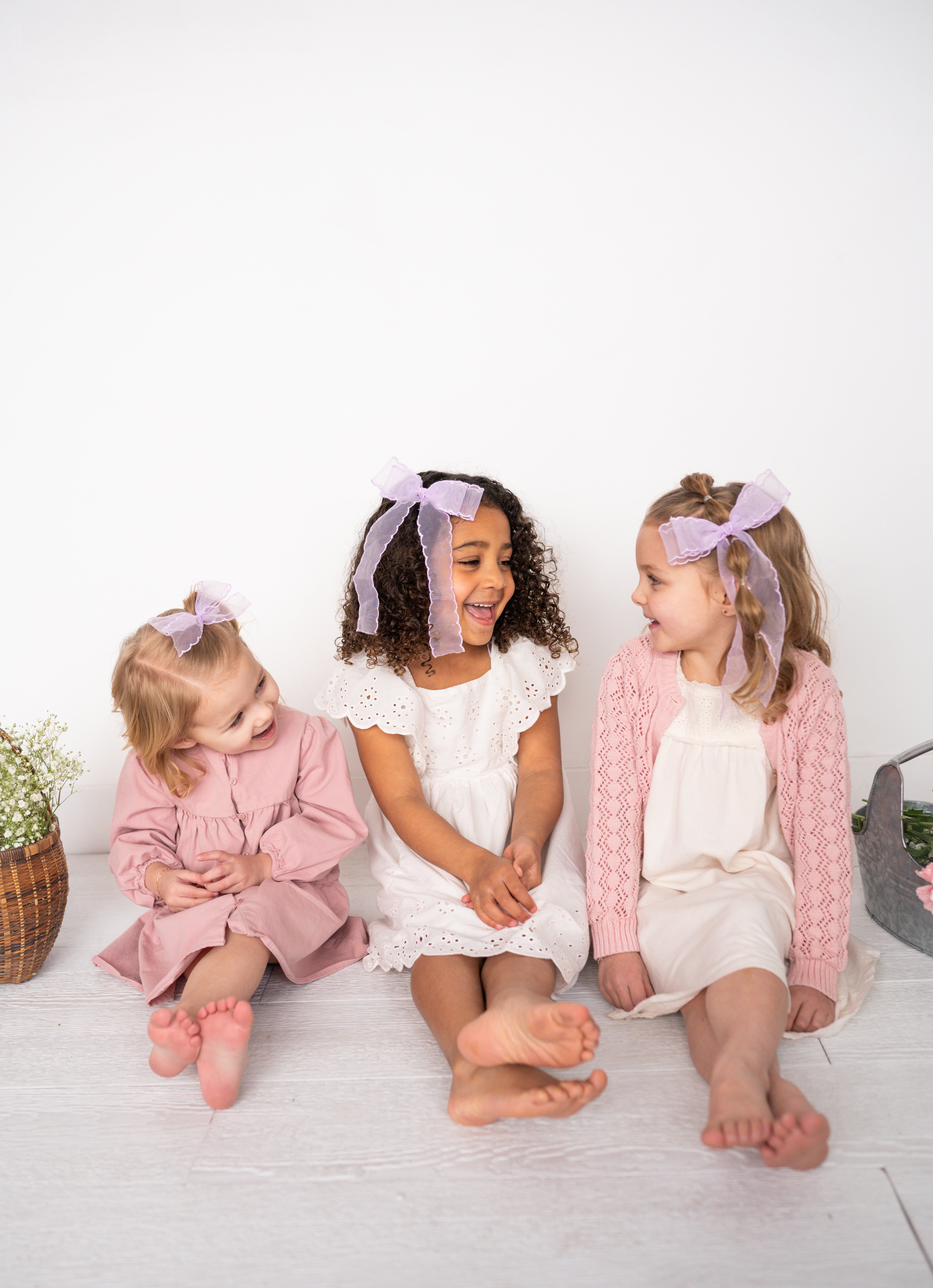 Lavender Mist | Statement Ribbon Bow