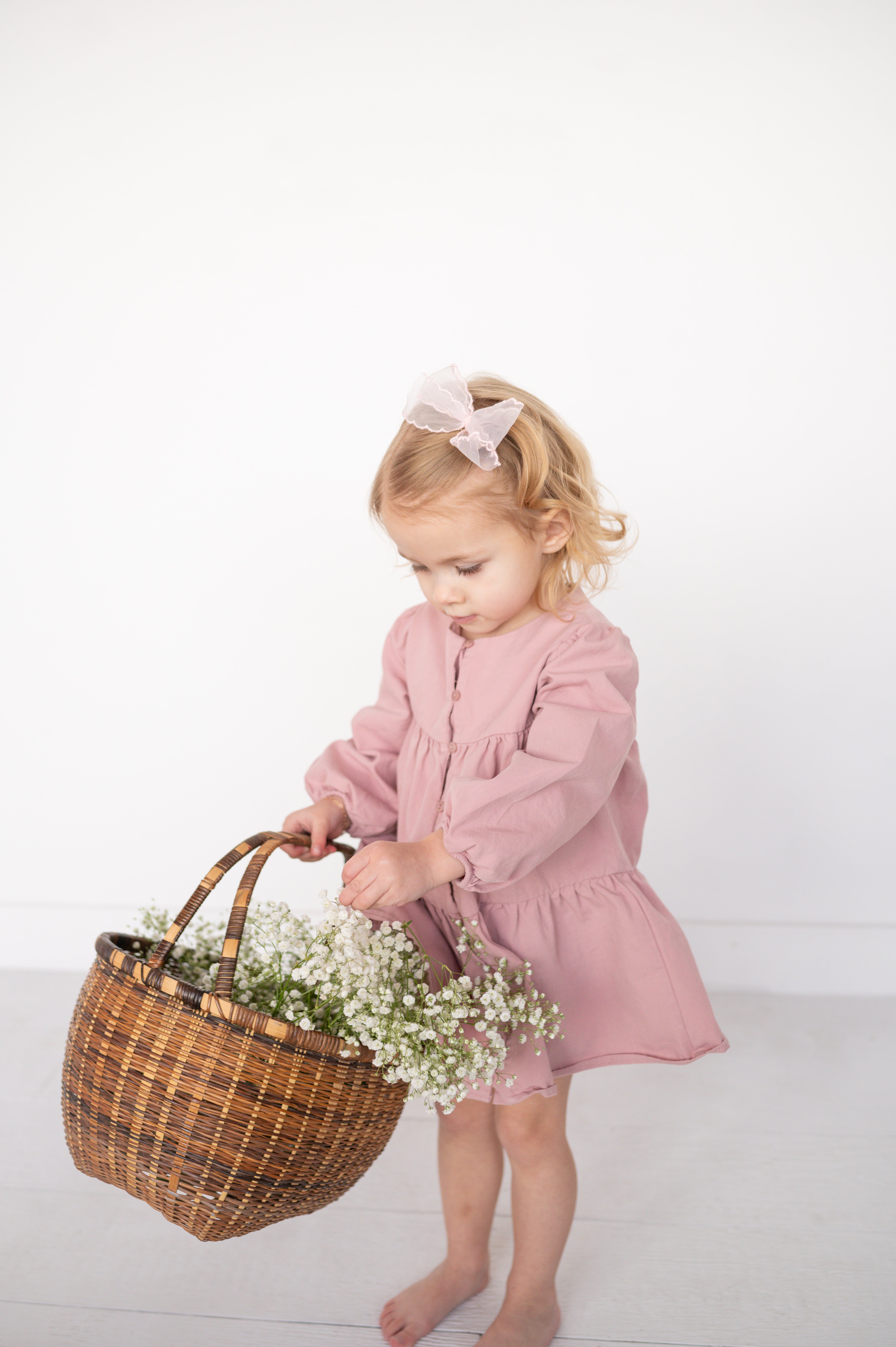 Pink Mist | Ribbon Bow