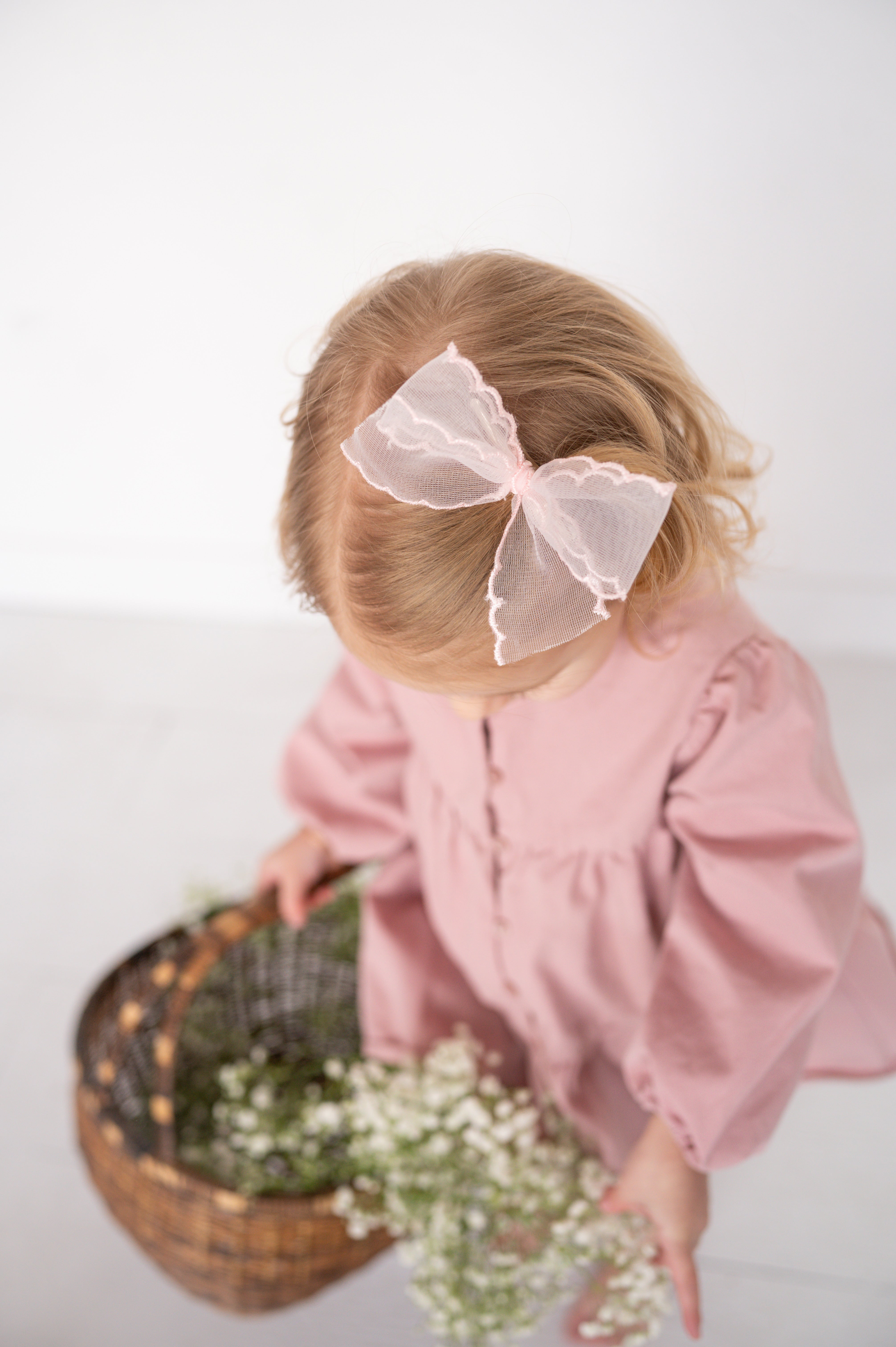 Pink Mist | Ribbon Bow
