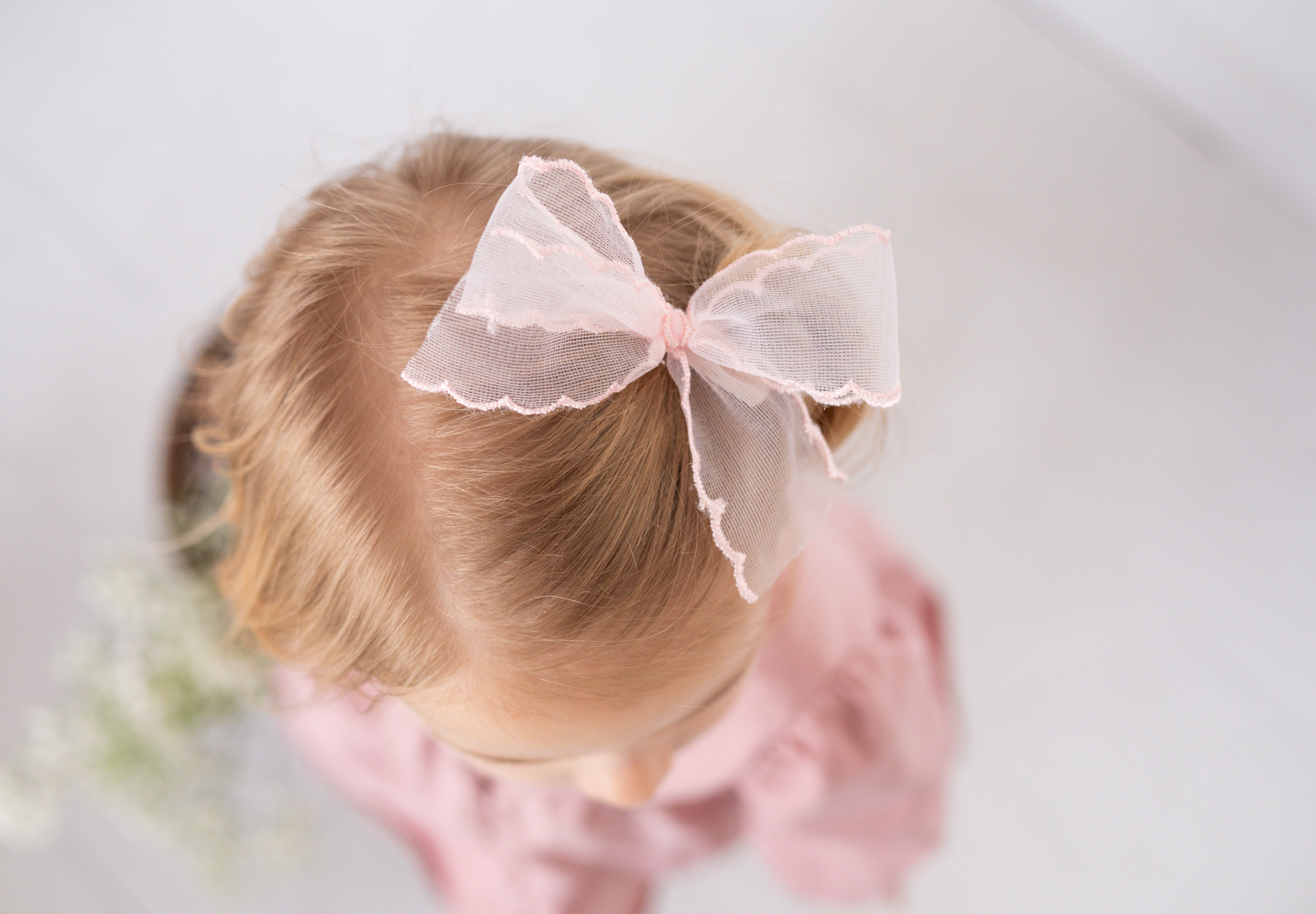 Pink Mist | Ribbon Bow