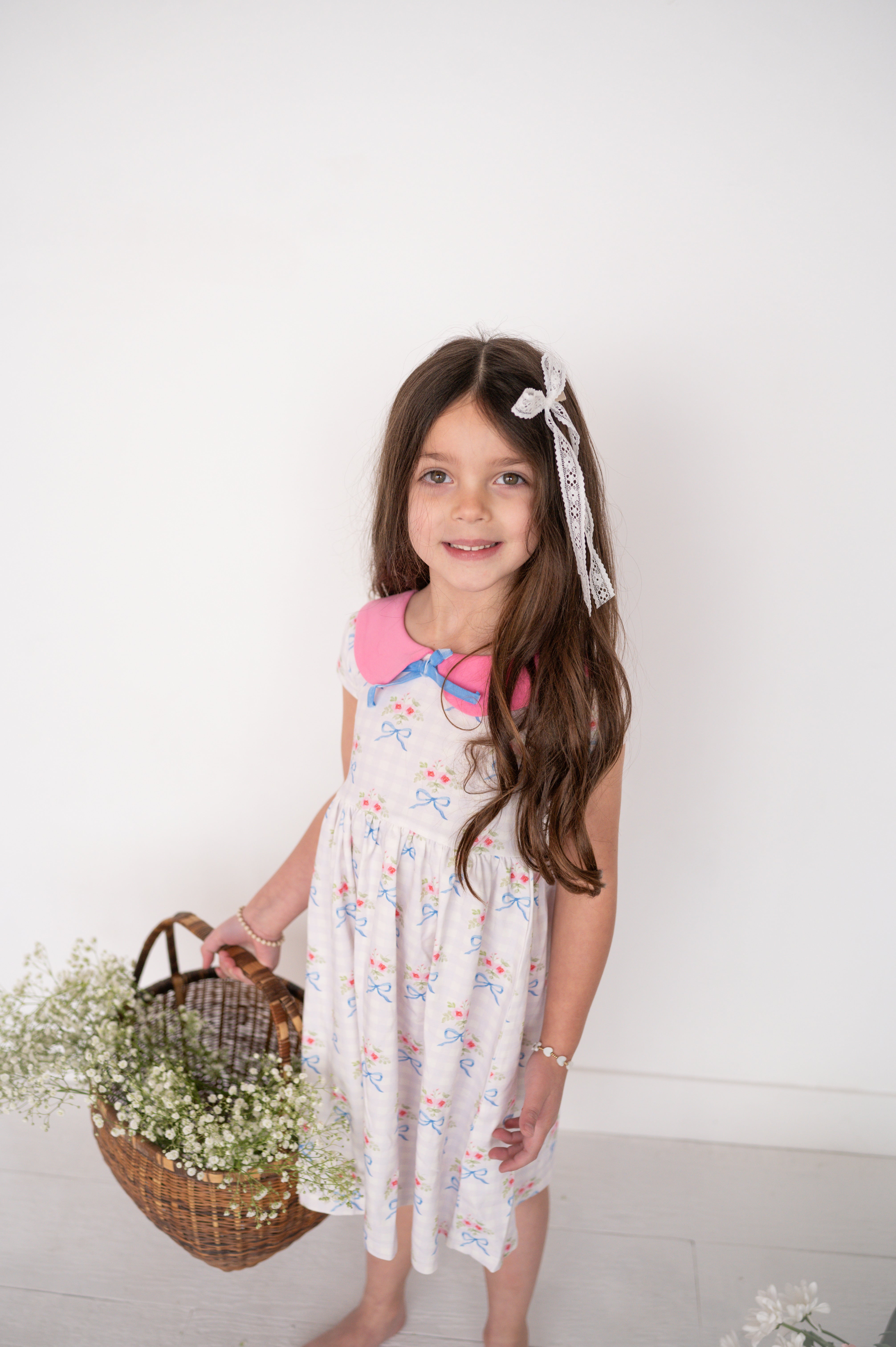 White Lace | Statement Ribbon Bow