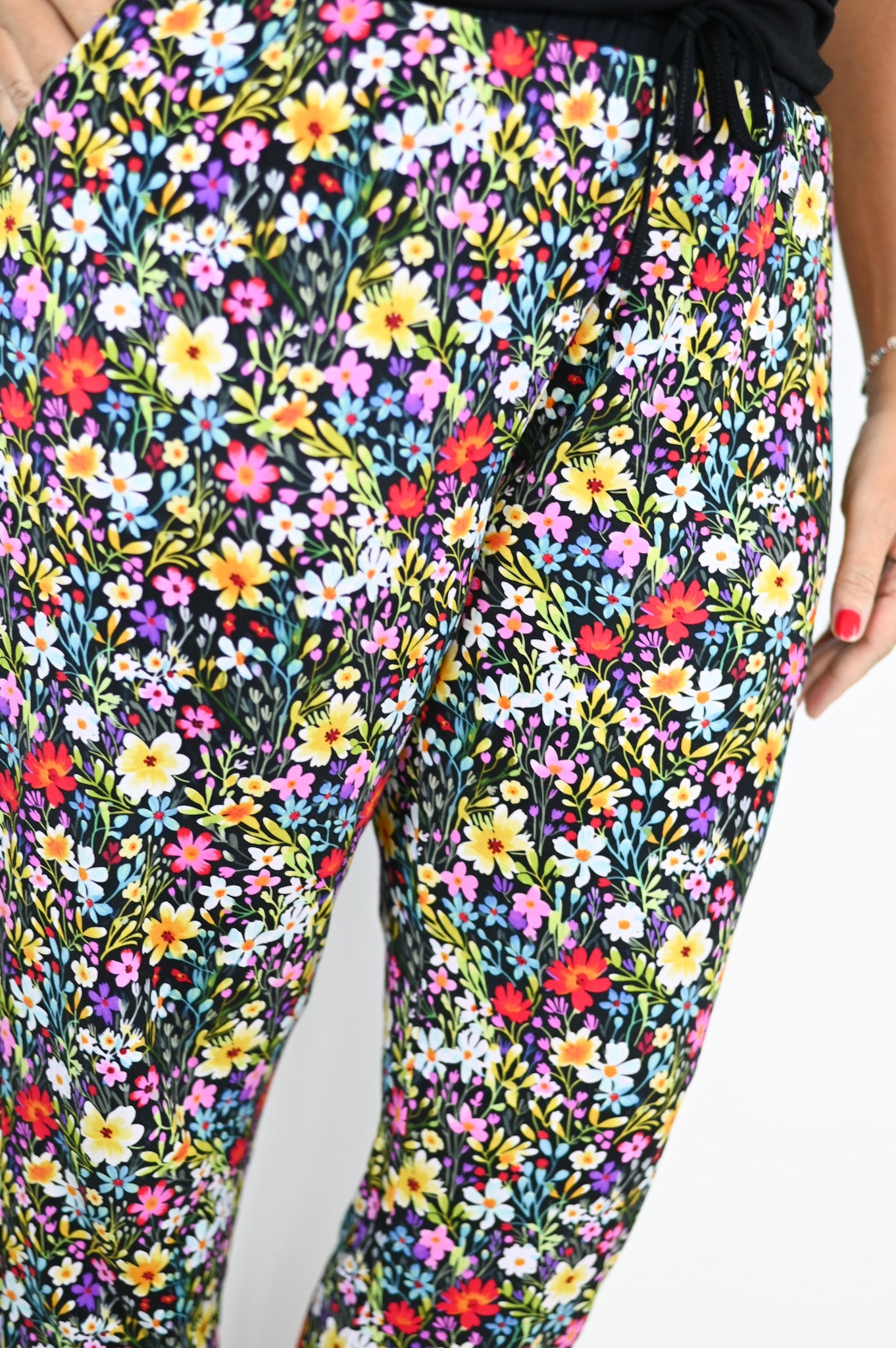 Brilliant Blooms Adult Joggers