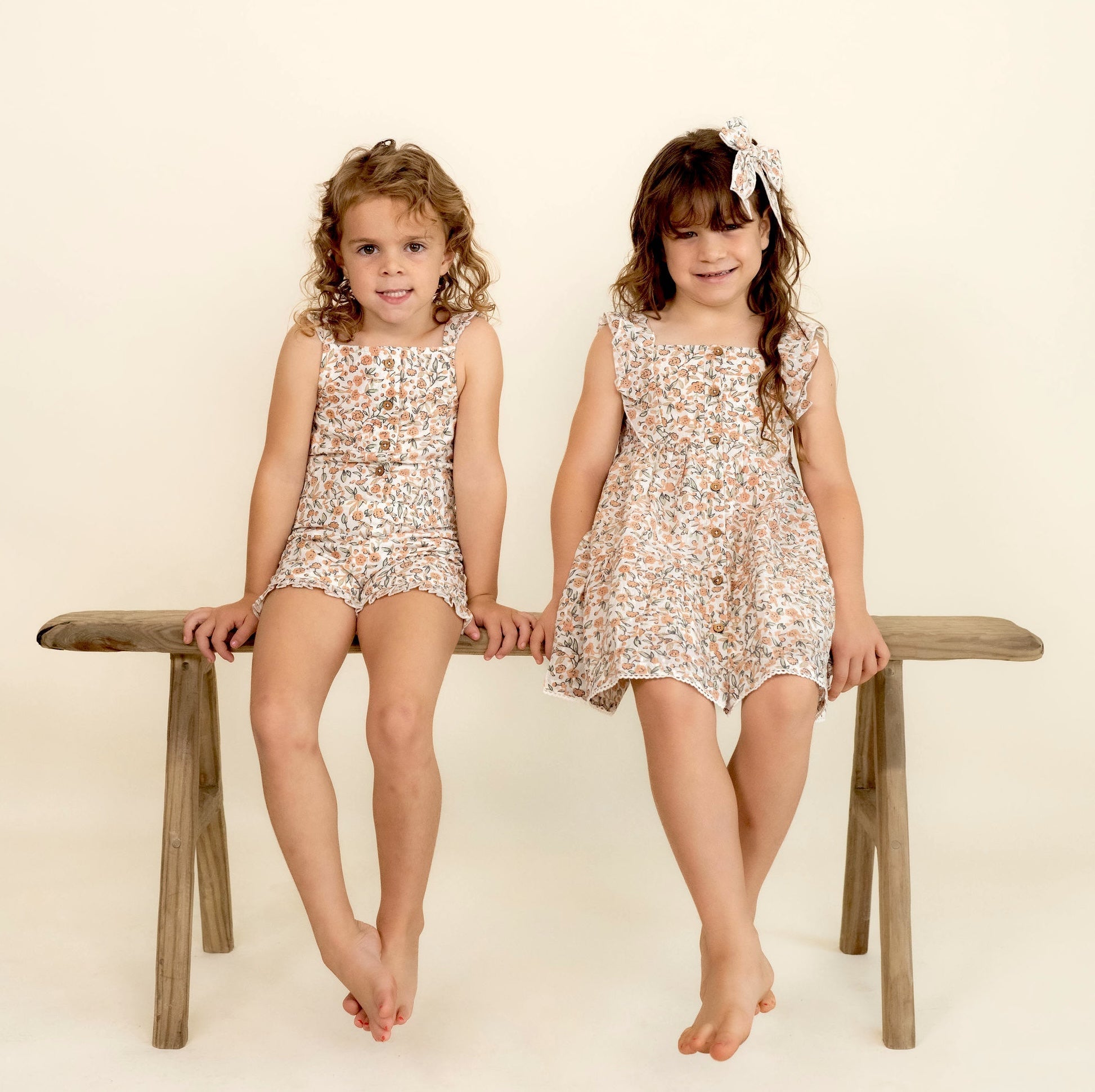 Organic Flutter Jumpsuit - Magnolia