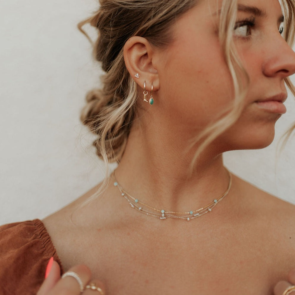 Malibu Necklace In Turquoise