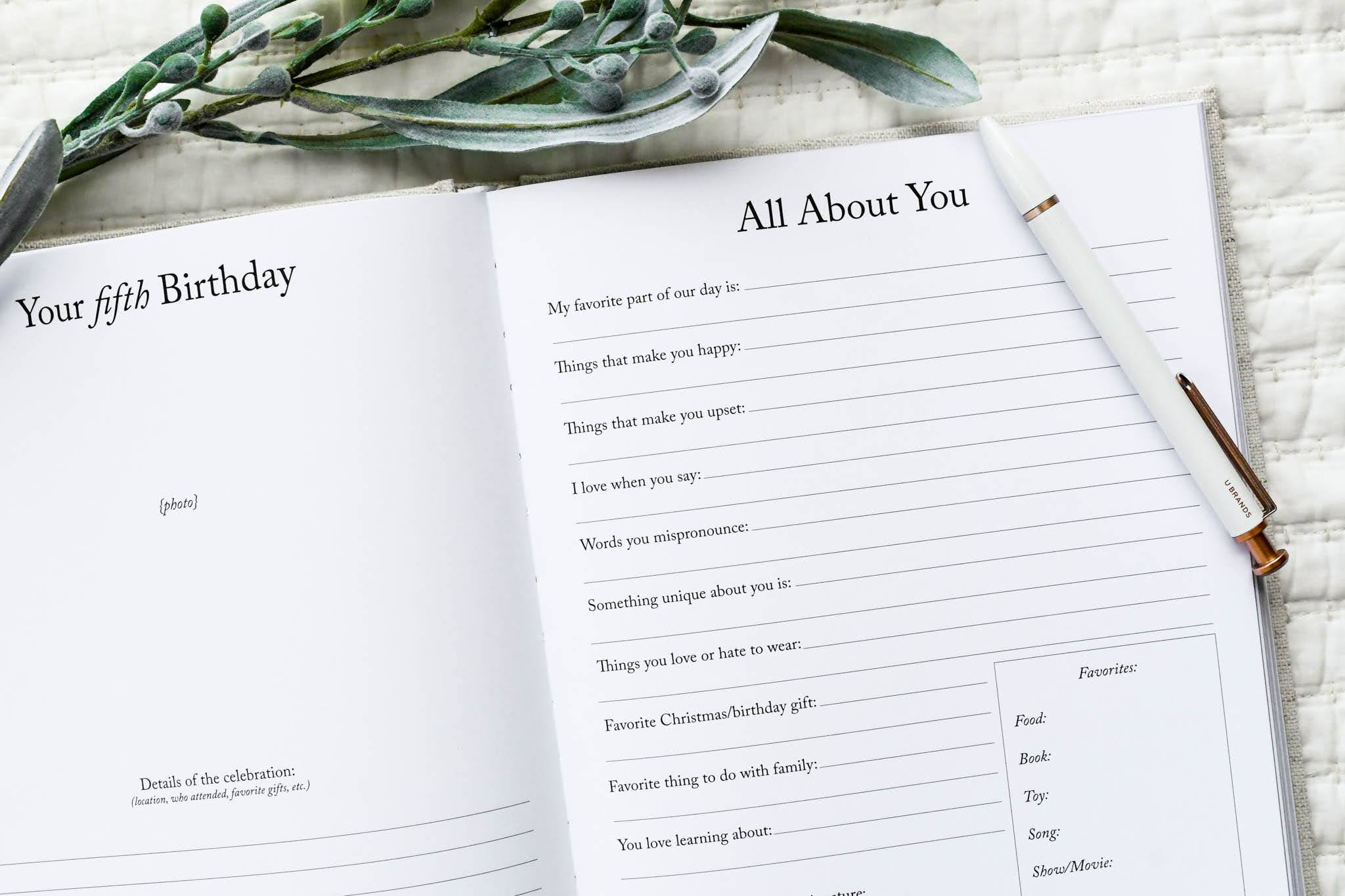 Dear Daughter: Childhood Prayer Journal