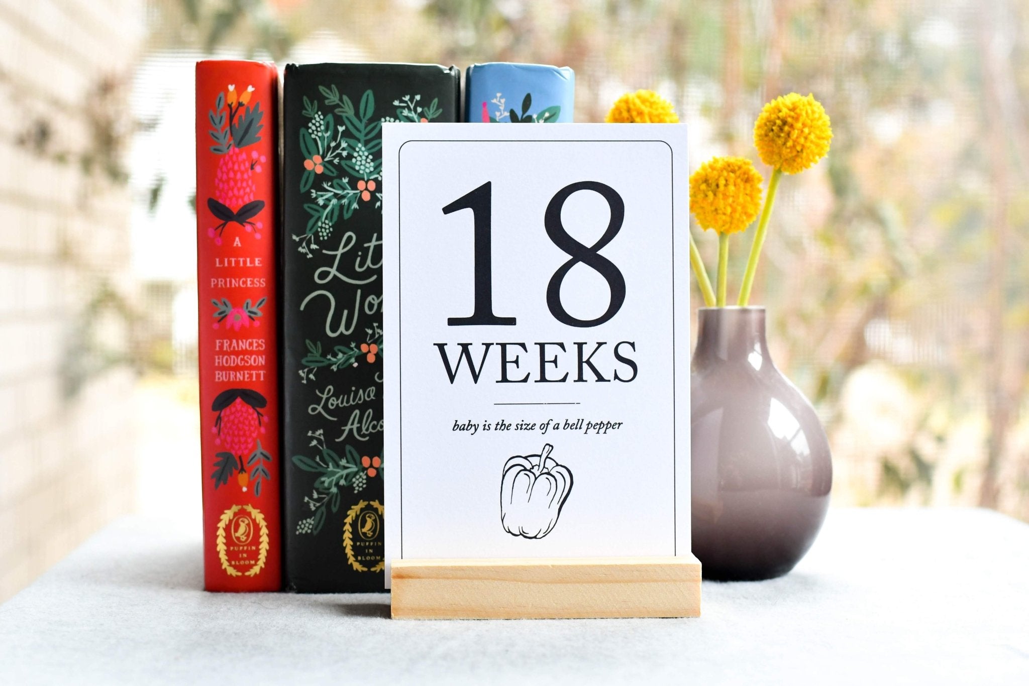 Pregnancy Announcement & Milestone Cards