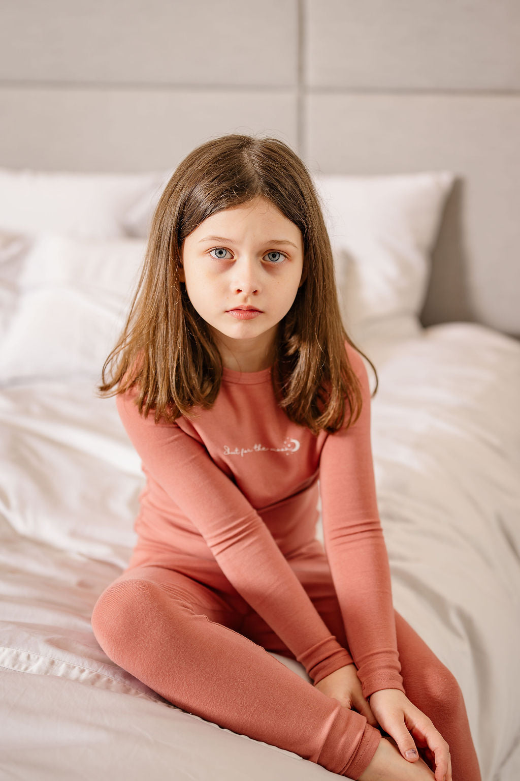 Shoot For The Moon Pj- Candy Pink