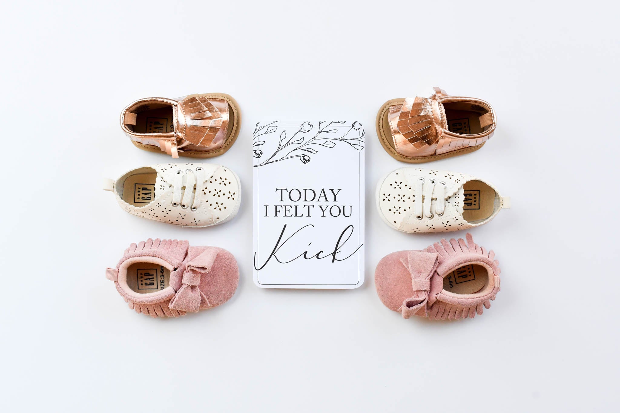 Pregnancy Announcement & Milestone Cards