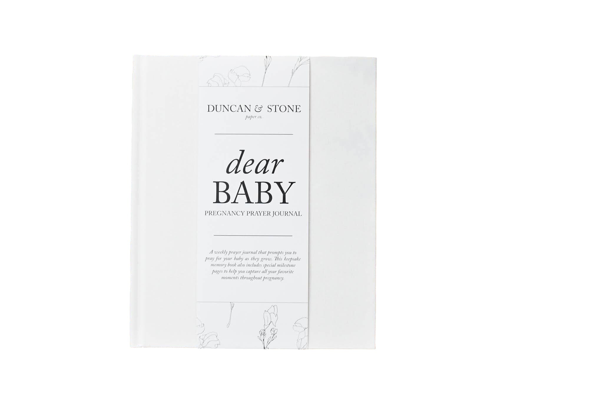 Dear Baby: Pregnancy Prayer Journal