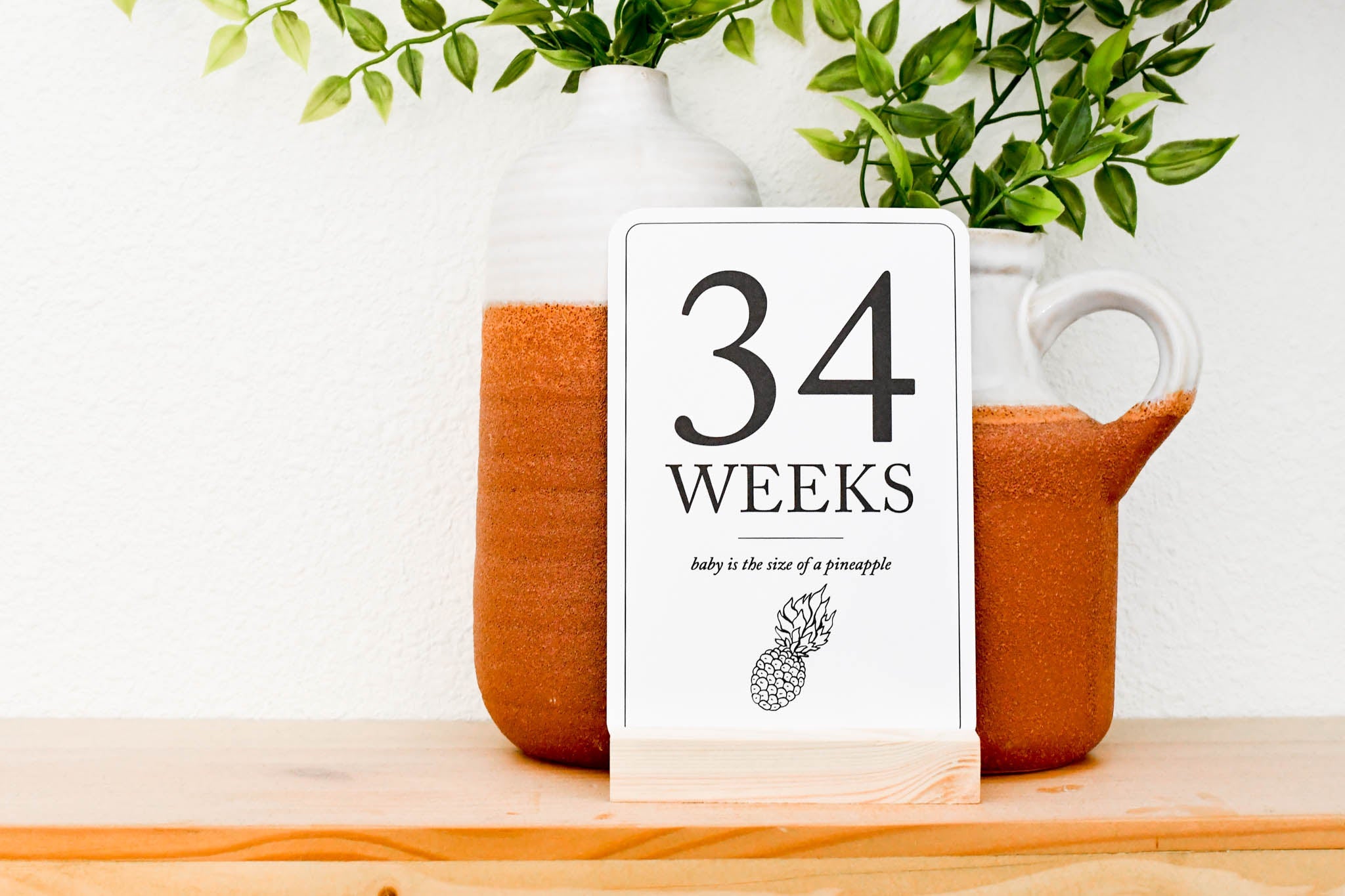 Pregnancy Announcement & Milestone Cards