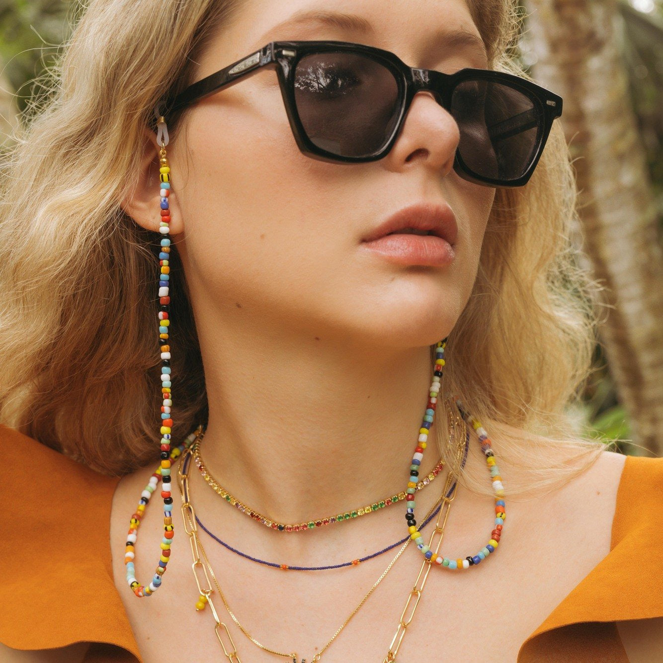 Sara Beaded Sunglasses Chain