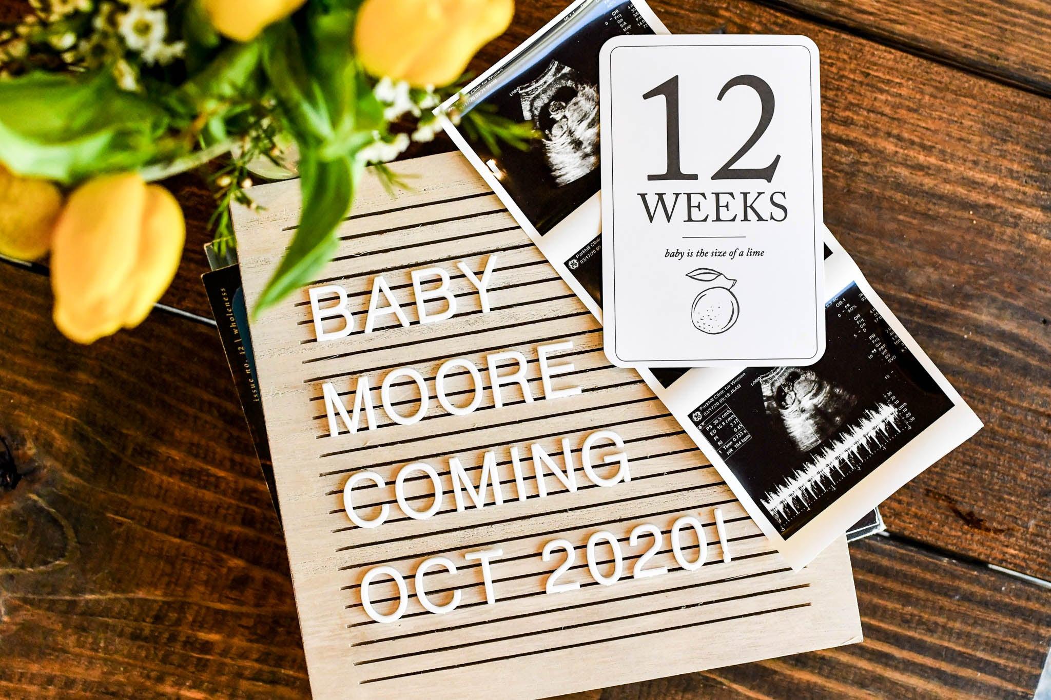 Pregnancy Announcement & Milestone Cards