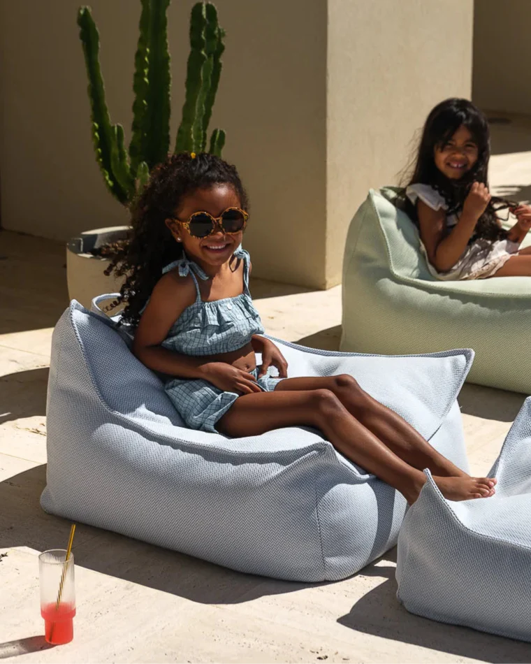 Azure Outdoor Beanbag Chair