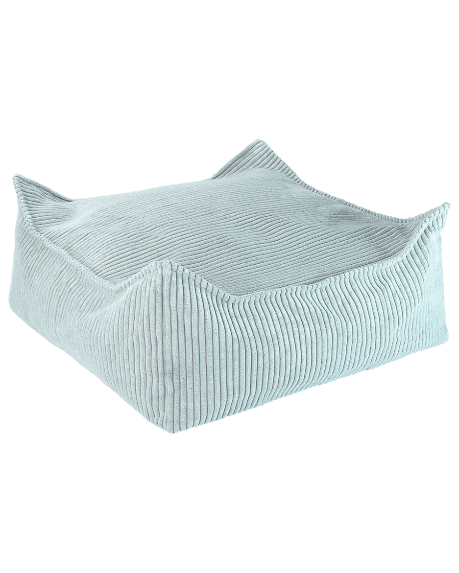 Peppermint Green Square Ottoman Extra Cover