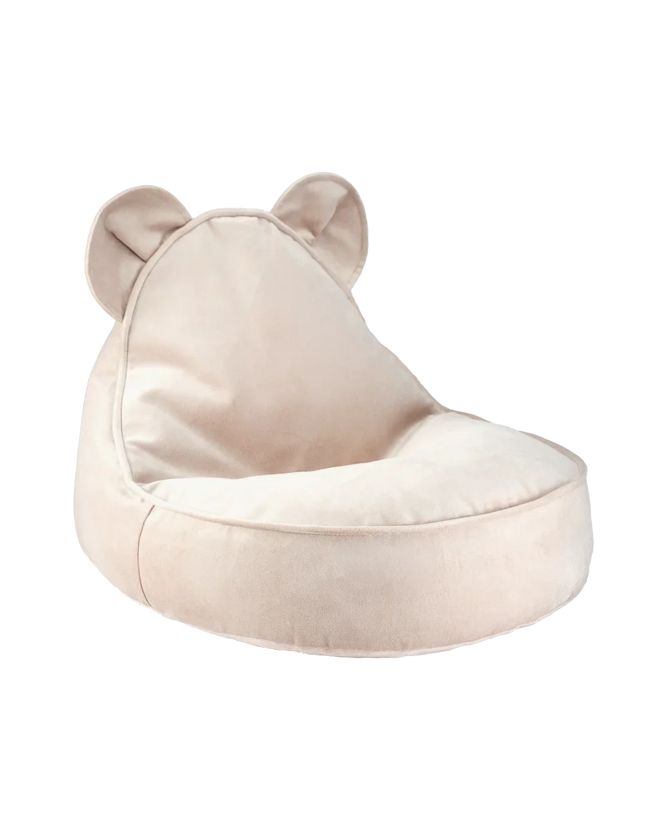 Dusty Beige Bear Beanbag Extra Cover