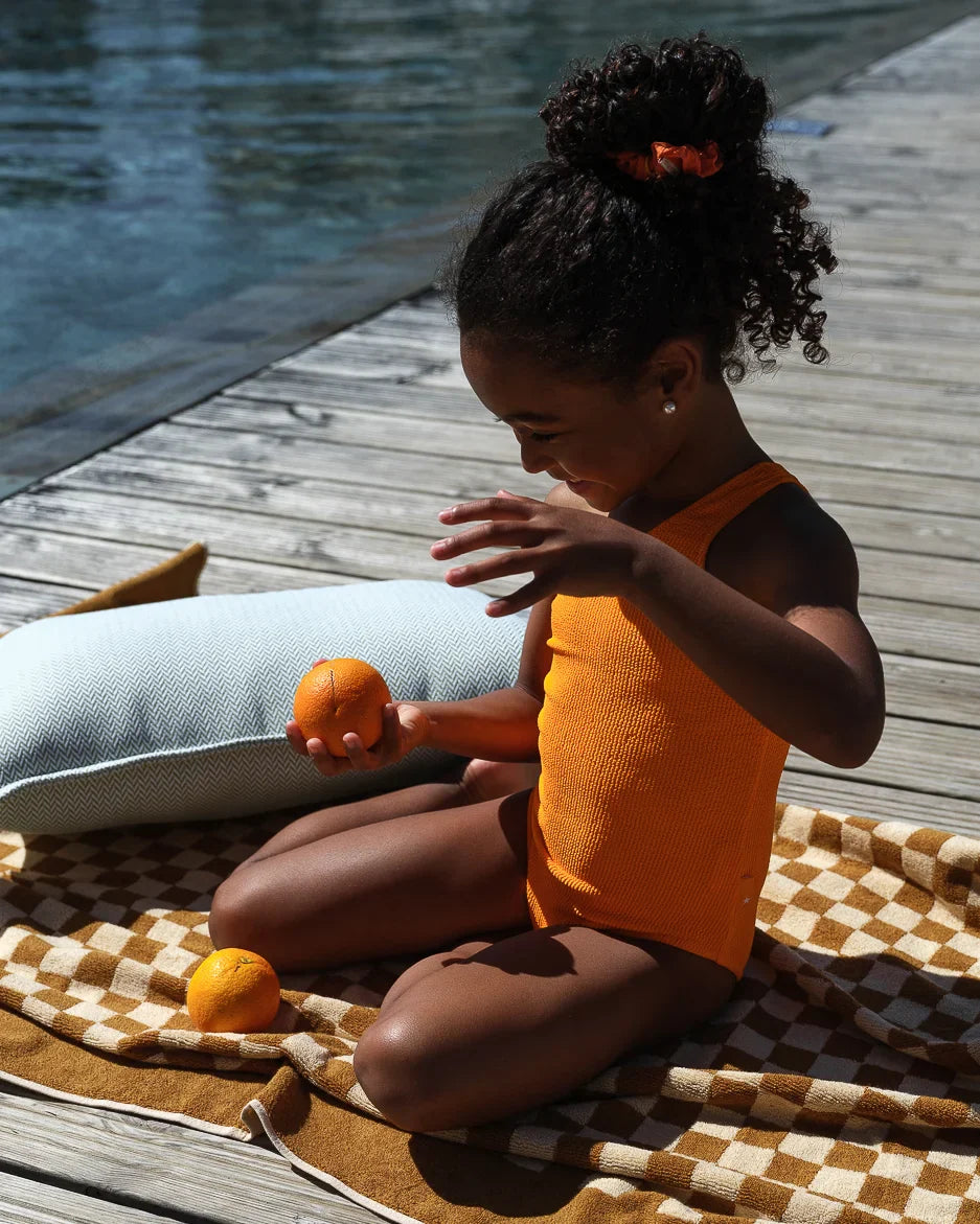 Azure Outdoor Block Cushion