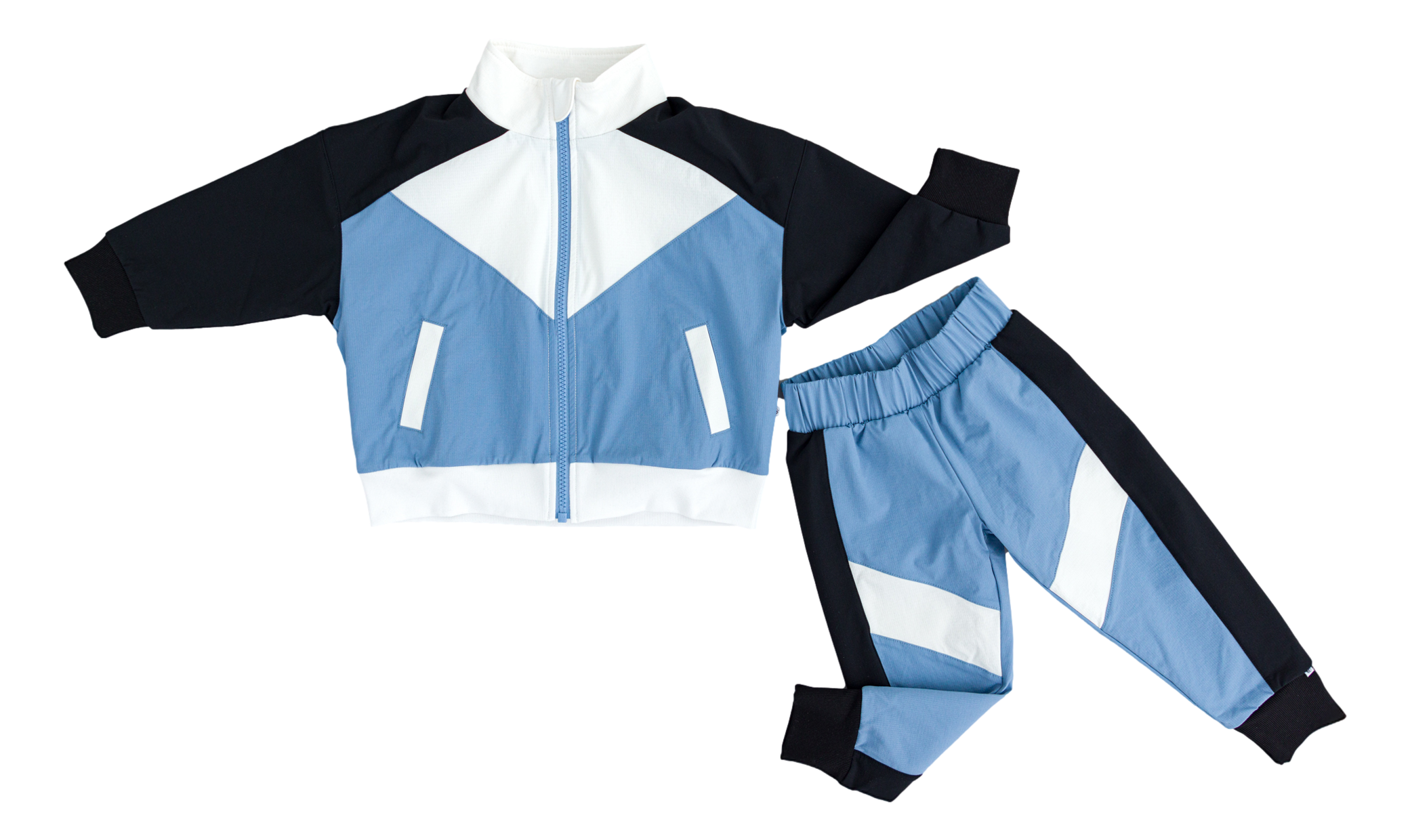 Dusty Blue Windbreaker Set