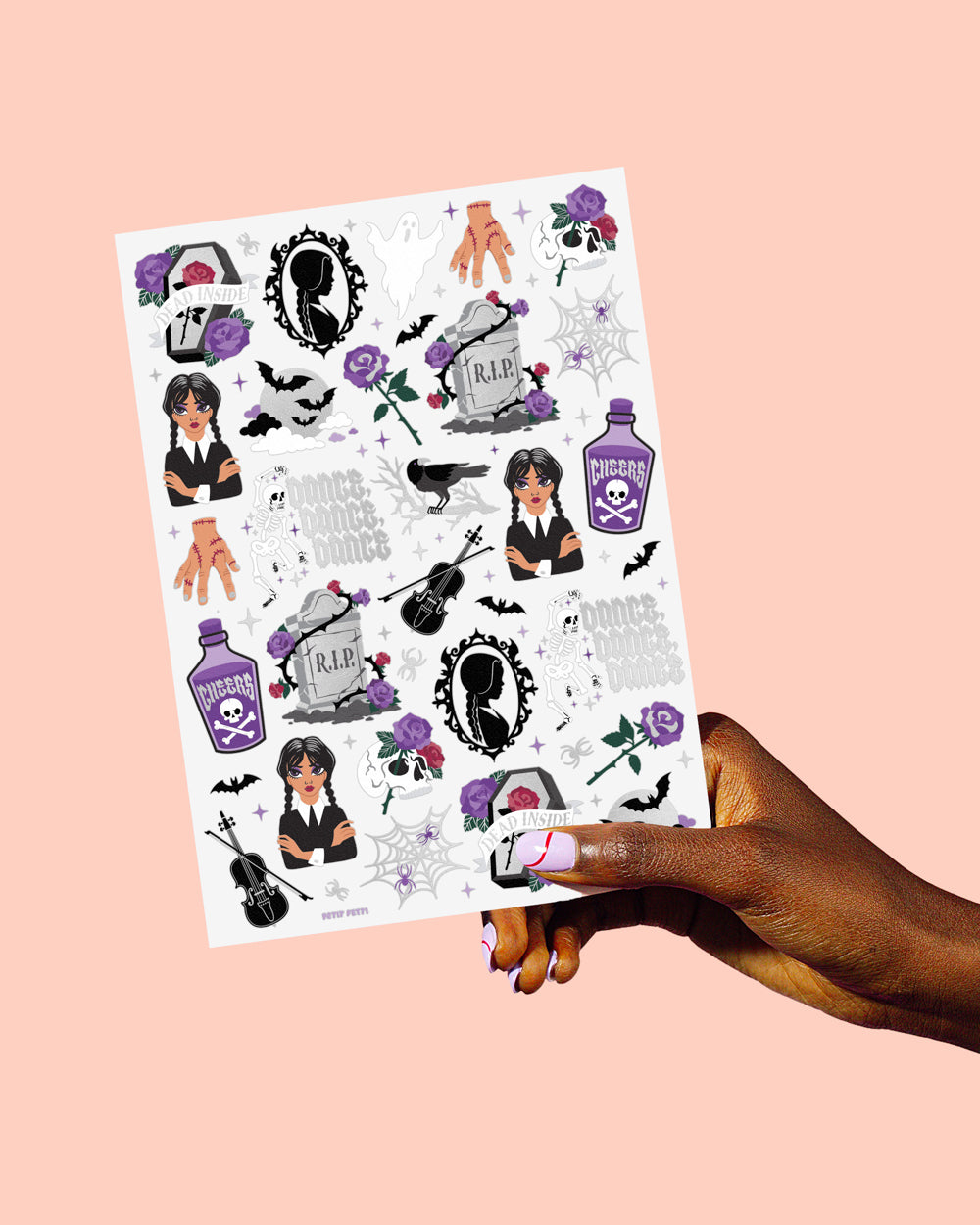 Spooky Girl Tats - 62 Temporary Tattoos