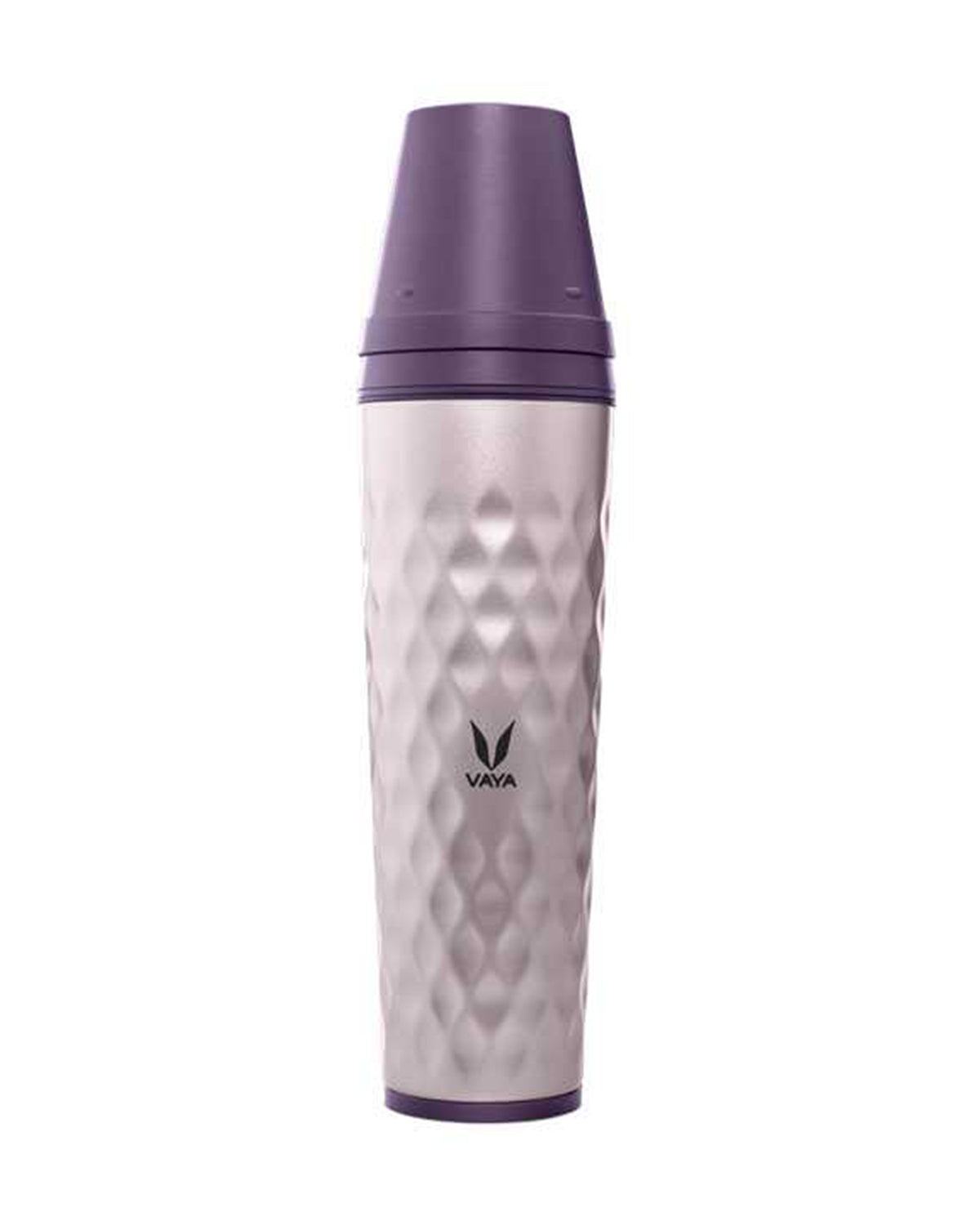 Vaya Drynk -20.2 Fl.oz - Purple - With Gulper Lid + 2 Cups