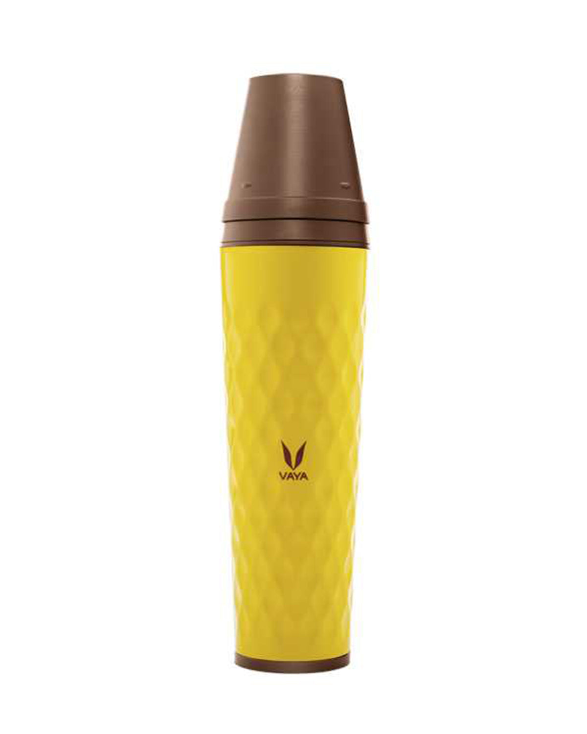 Vaya Drynk - 20.2 Fl.oz - Yellow - With Gulper Lid + 2 Cups