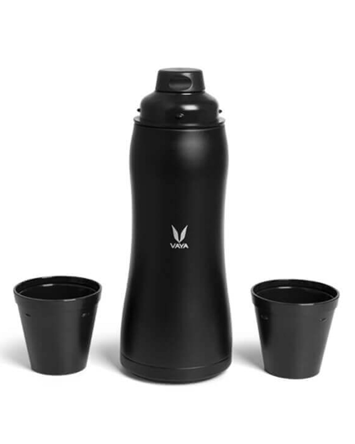 Vaya Drynk - 30.4 Fl. Oz - Black - With Gulper Lid + 2 Cups