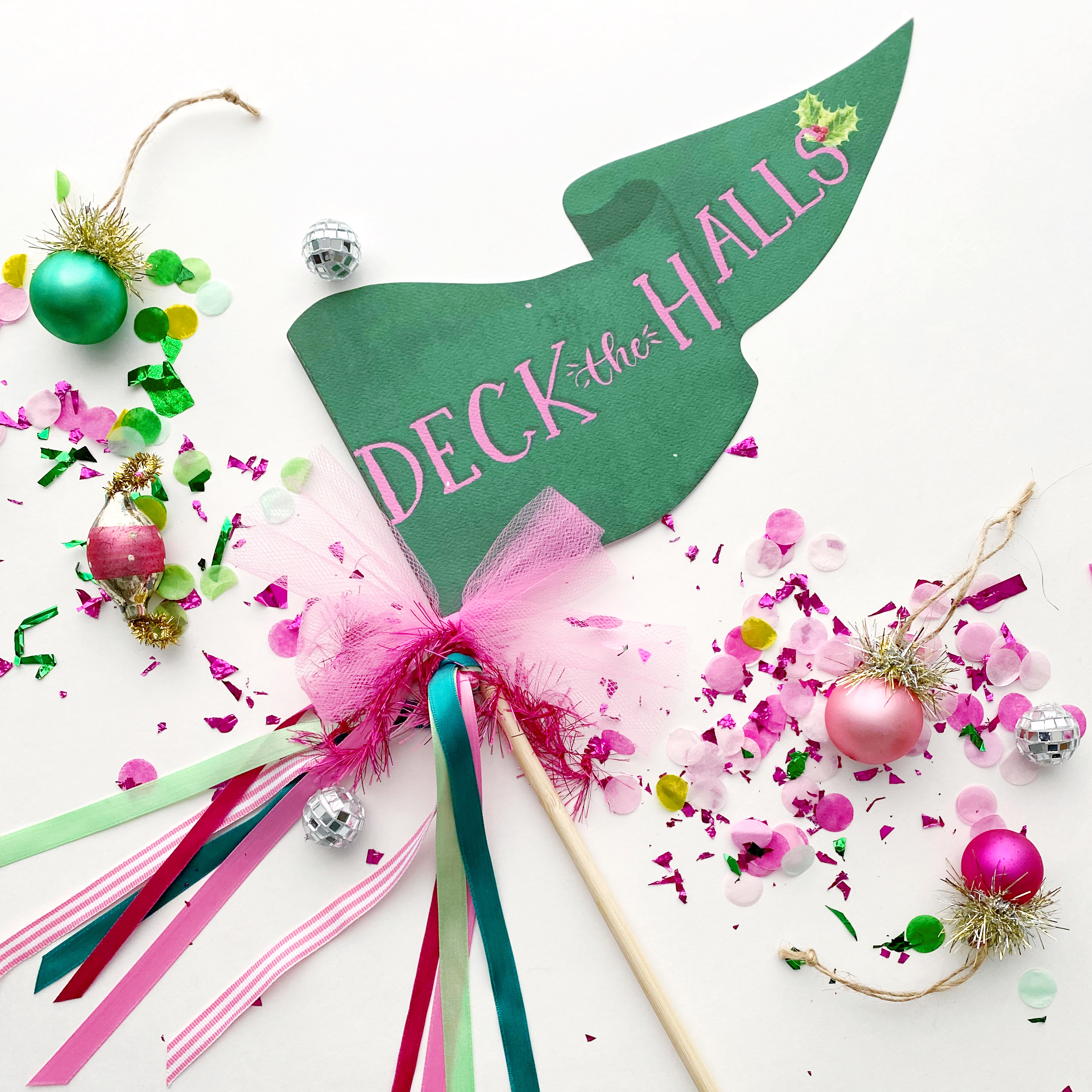 Deck The Halls Party Pennant