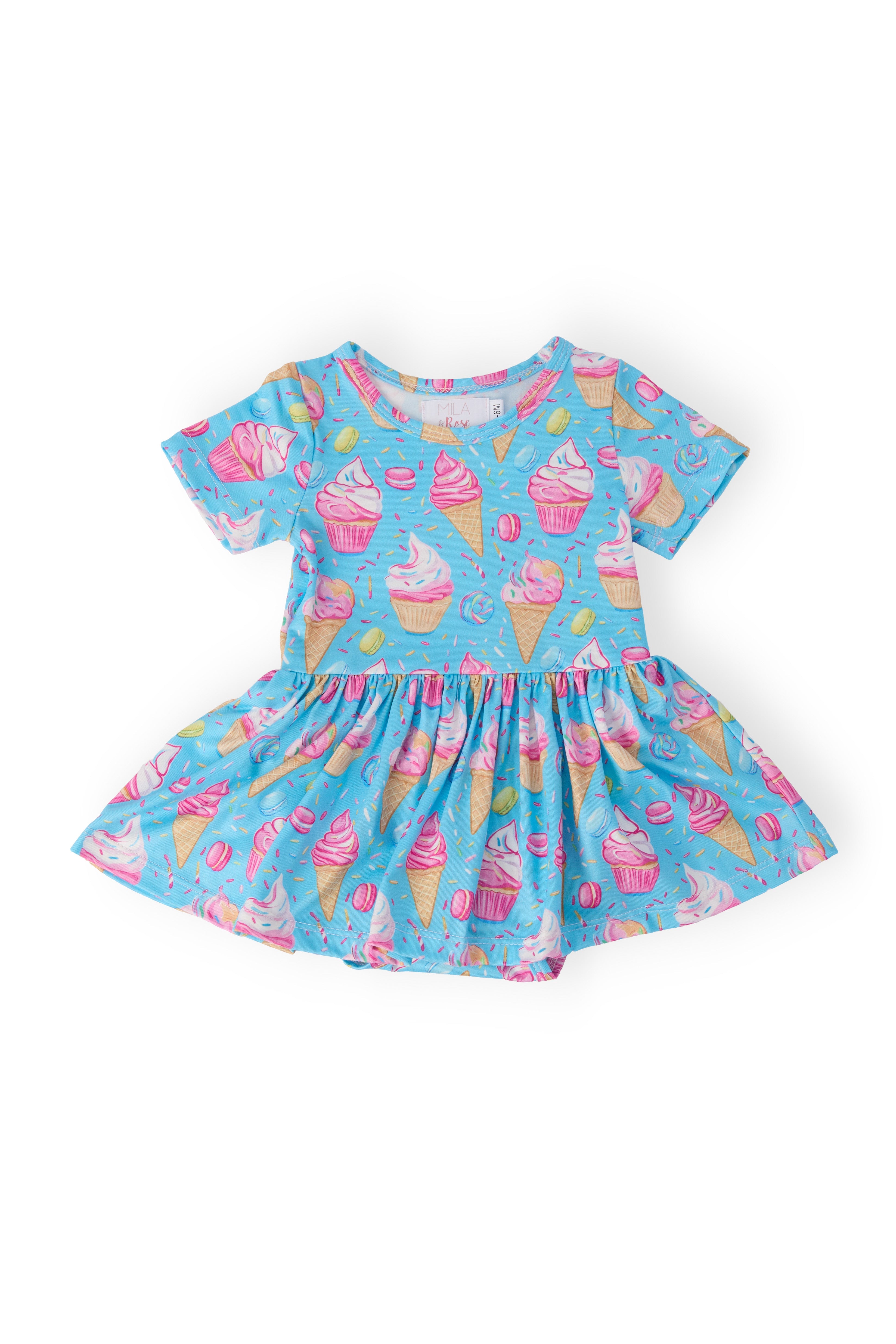 Delightful Desserts S/s Twirl Bodysuit