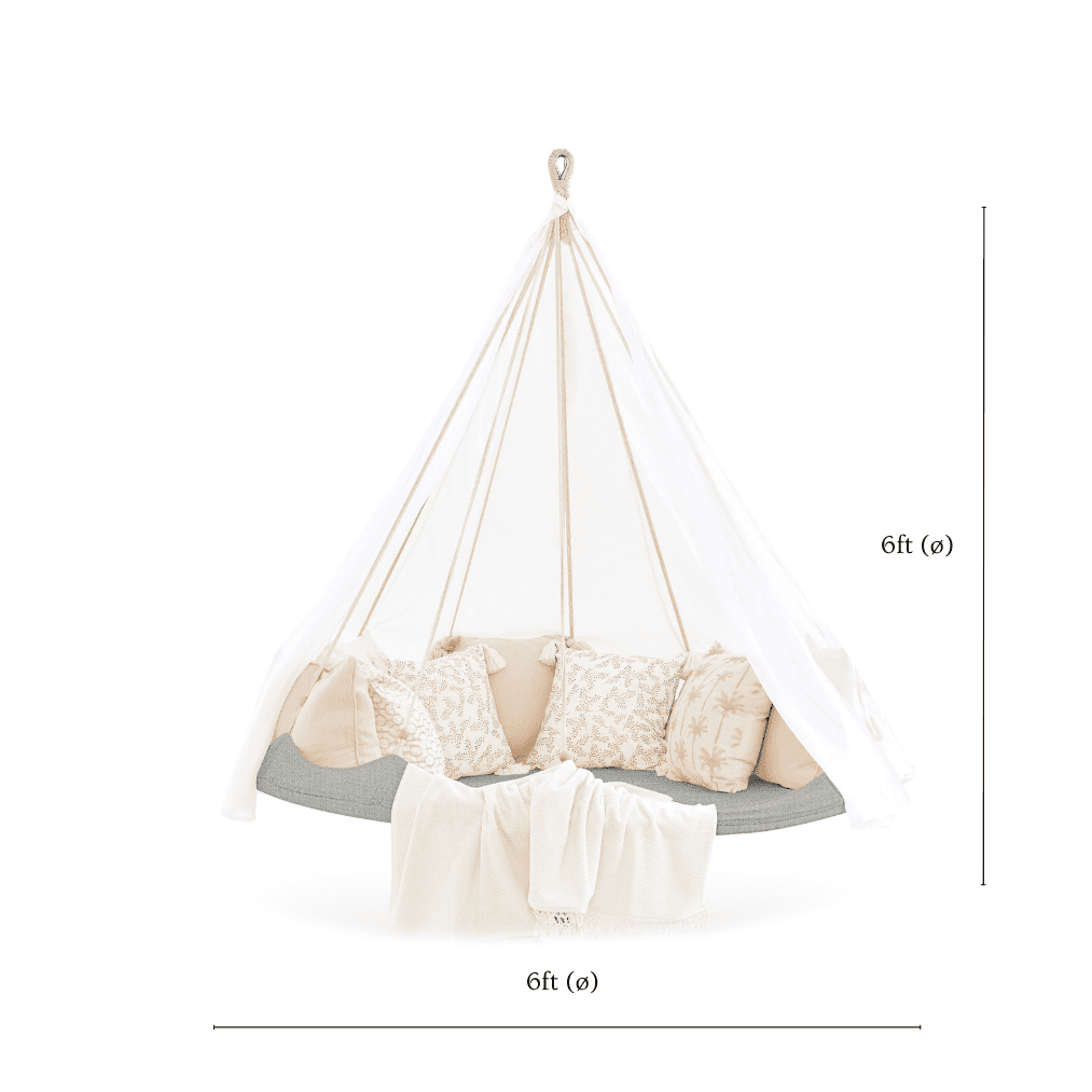 Outdoor Sunbrella® Daybed (large) - Seagull