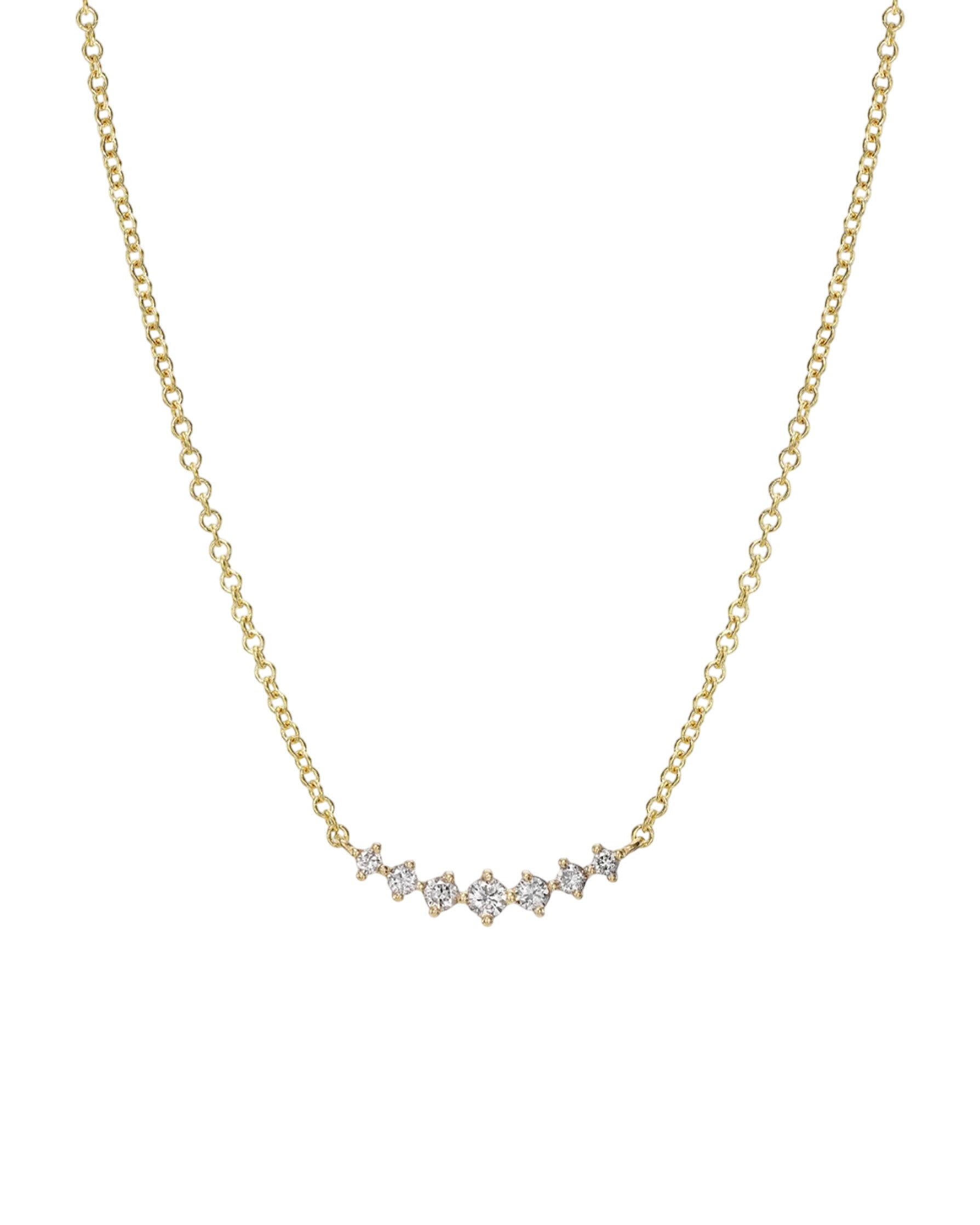 Diamond Cluster Necklace