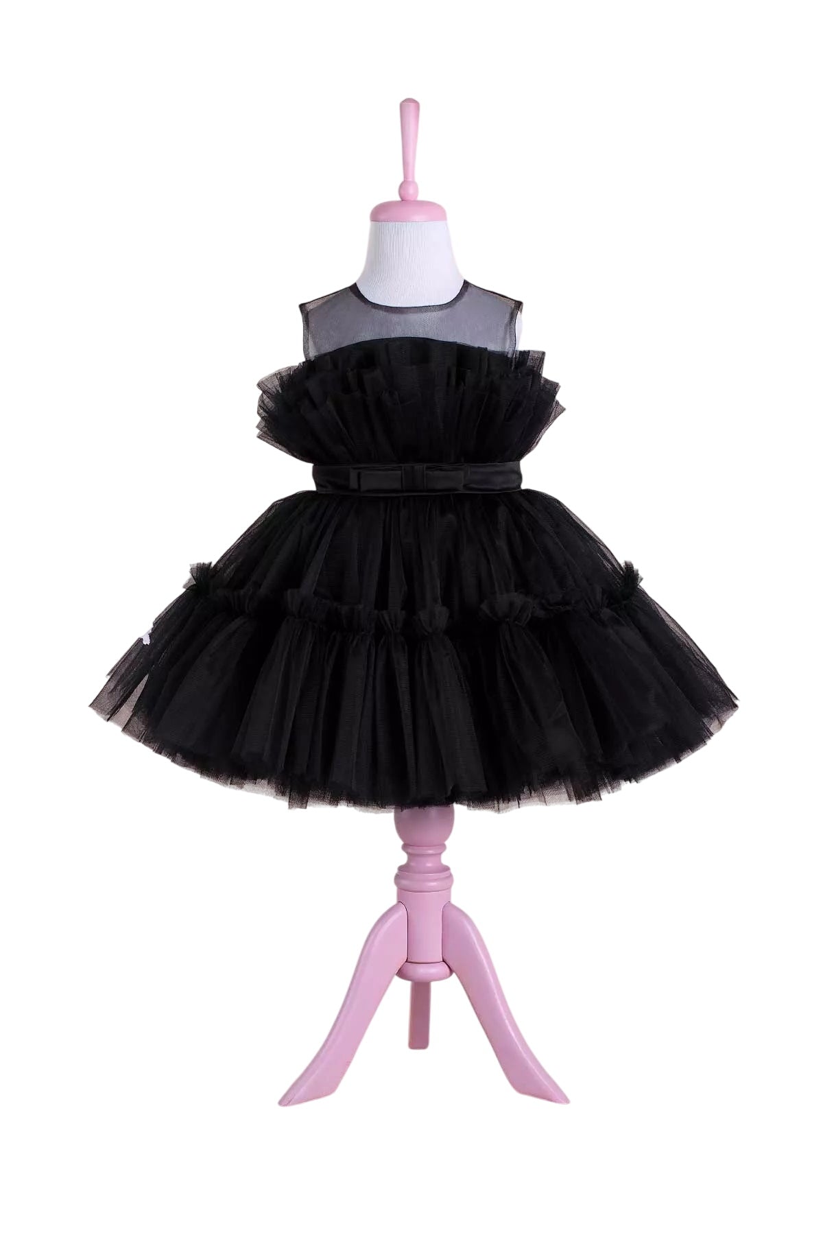 Diana Black Party Dress