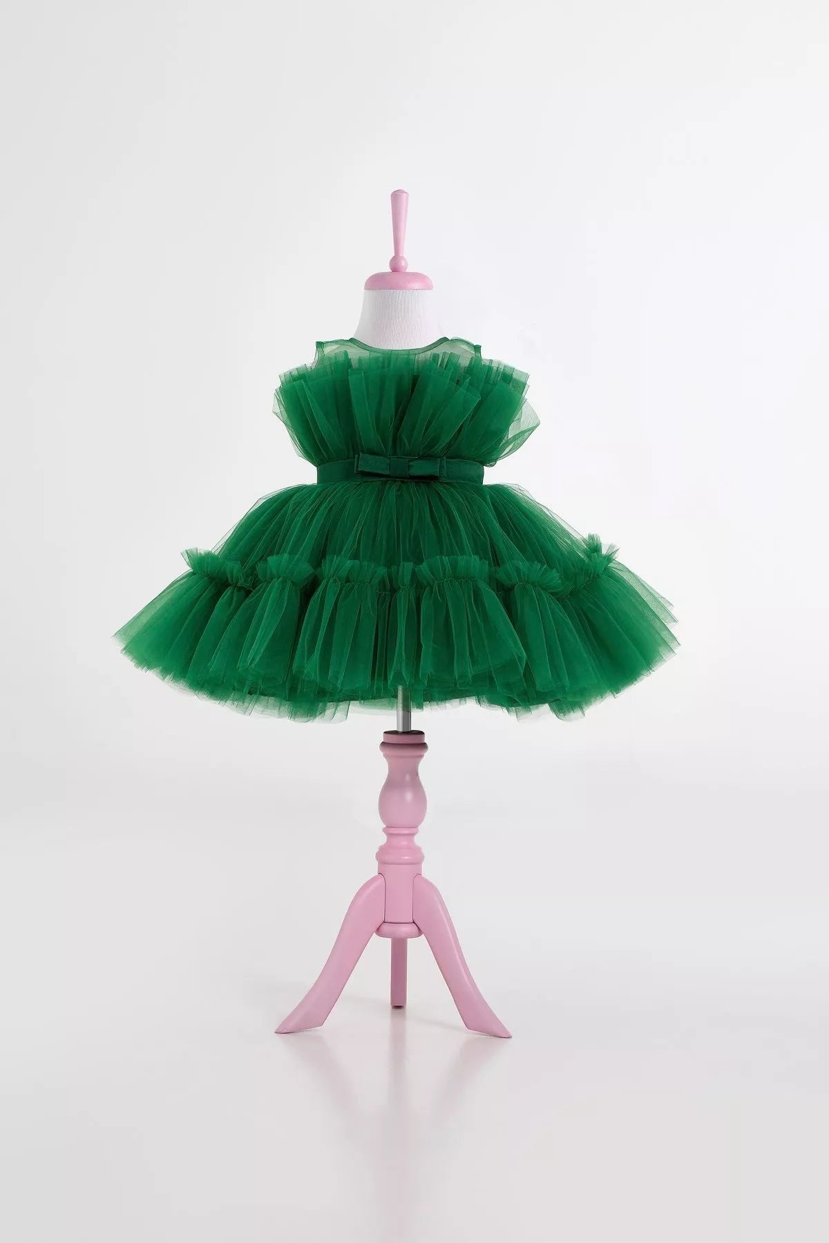 Diana Green Party Dress