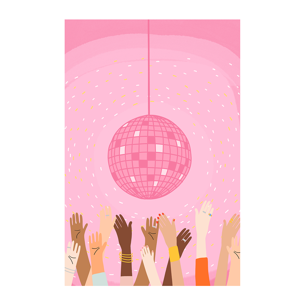 Disco Party Poster - 13x19
