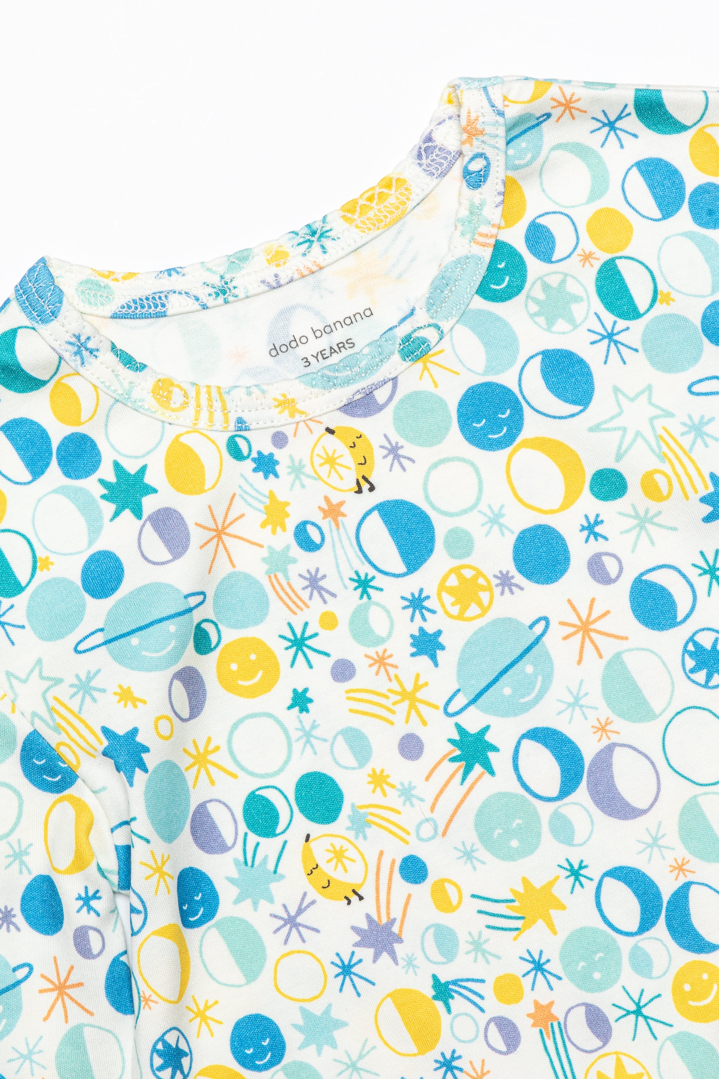 Many Moons Organic Pima Cotton Dodo Dress