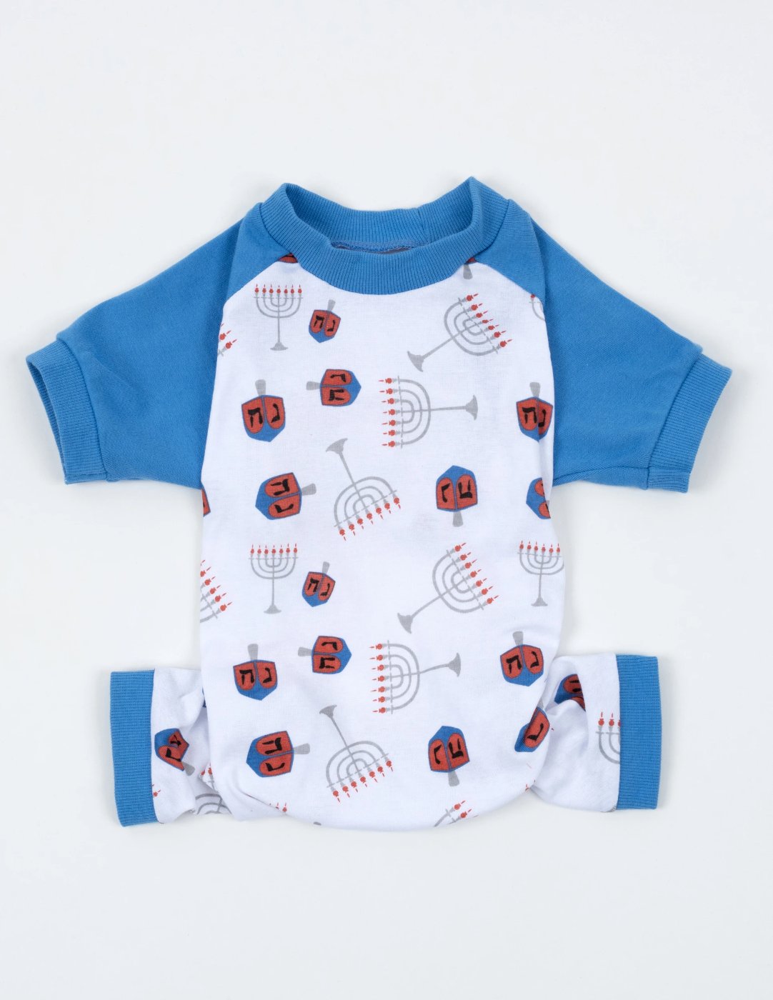 Dog Hanukkah Menorah Cotton Pajamas