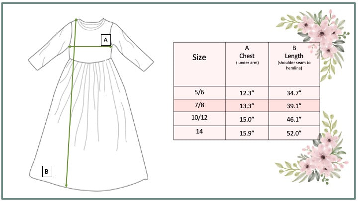 Blue Rose Maxi Dress