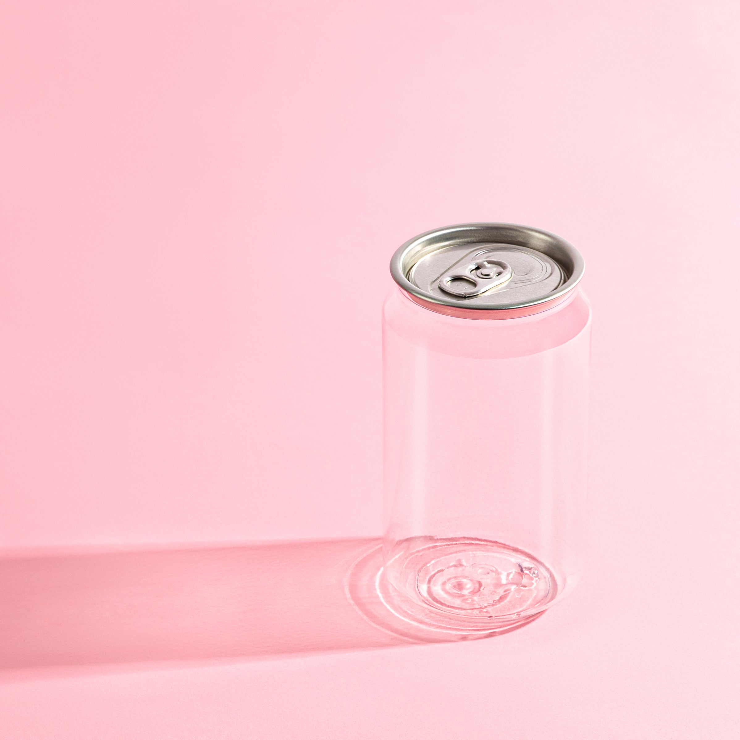 Clear Beverage Can 12 Oz