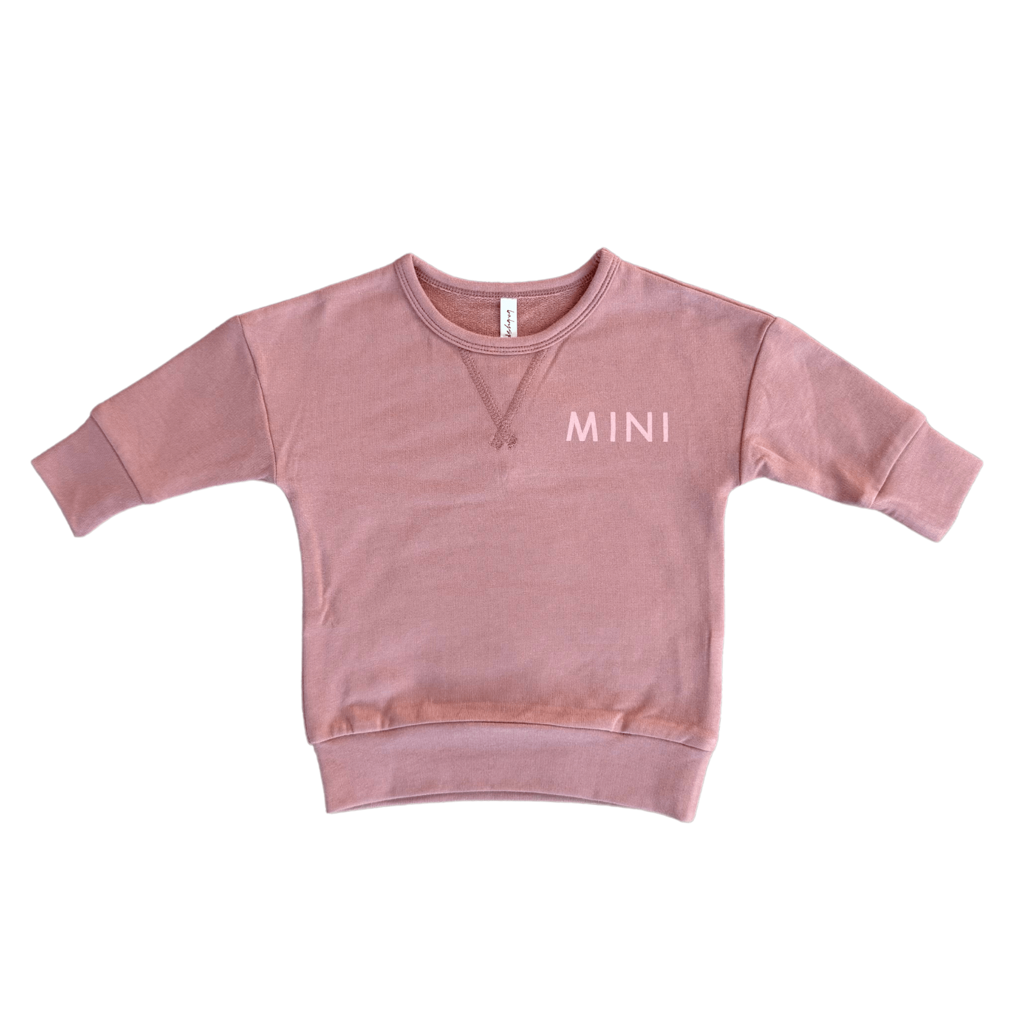 Drop-shoulder Pullover