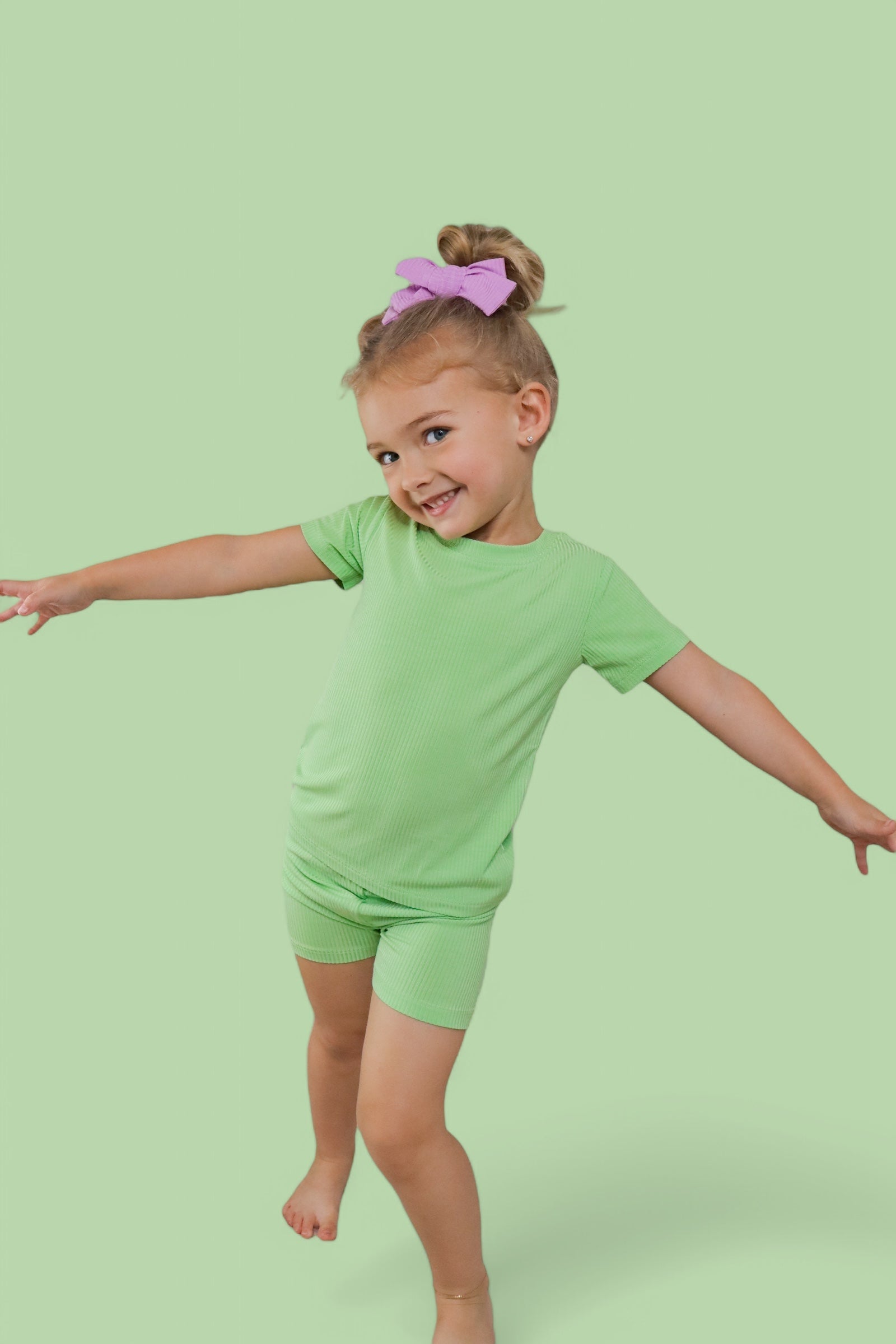 Key Lime Rib Dream Short Set