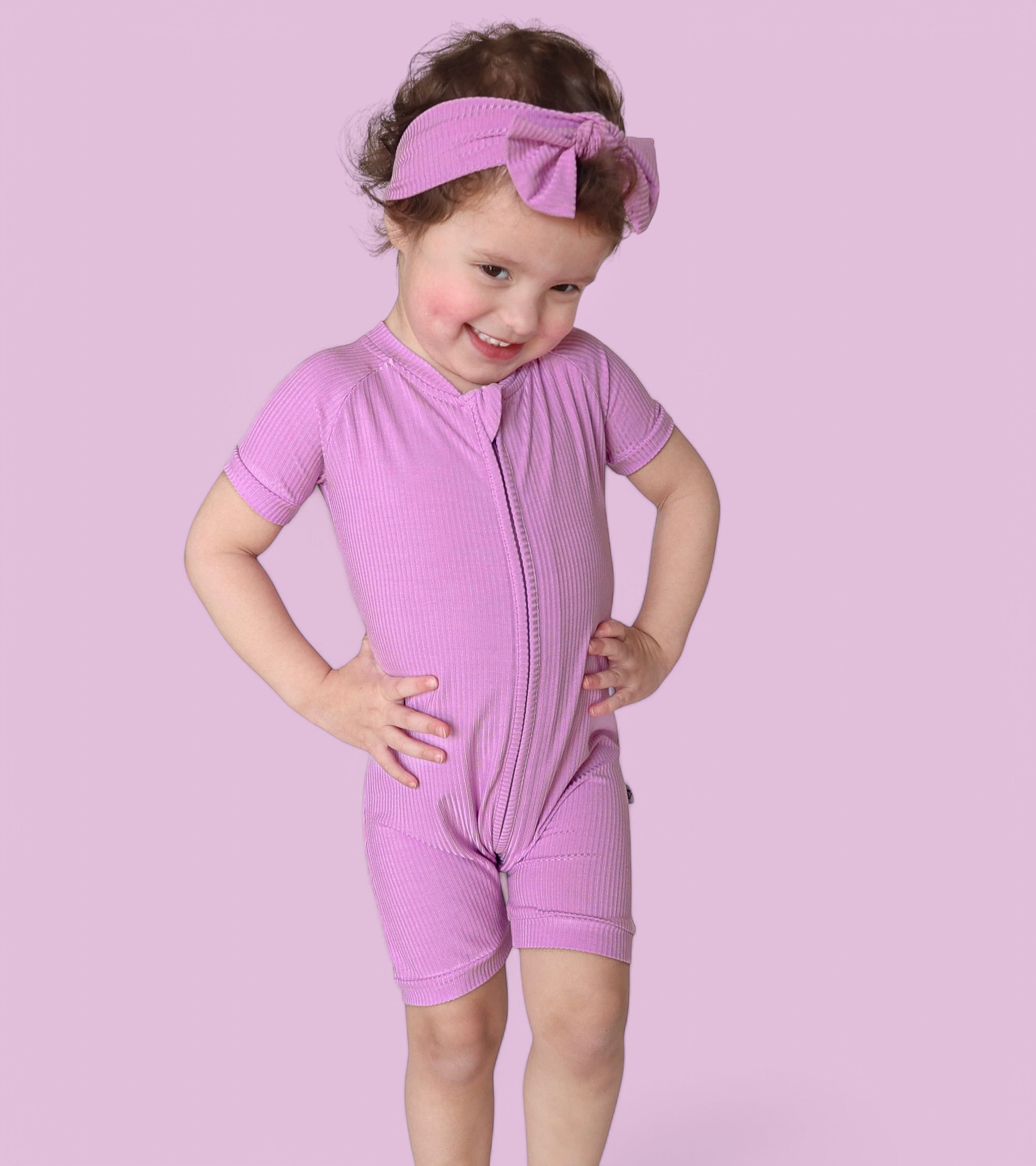 Forever Lilac Rib Dream Shortie