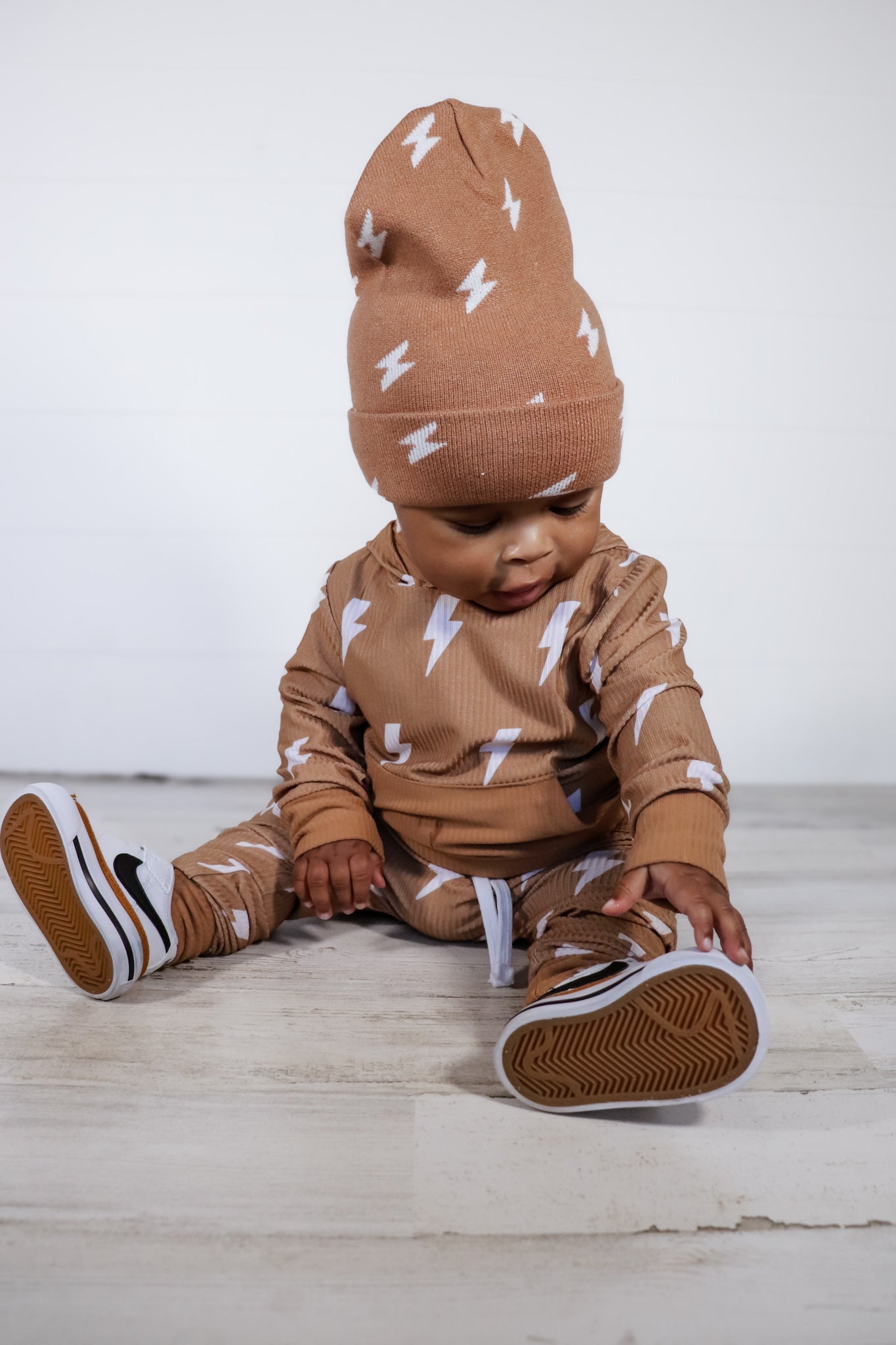 Camel Boltz Infant Beanie