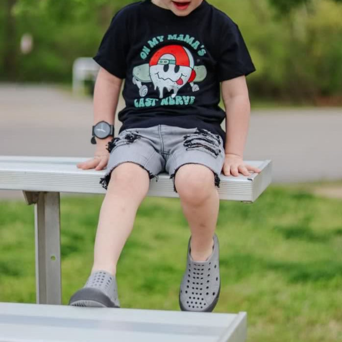 Toddler Perforated Slip On Water Sneakers in Champagne - Mervin