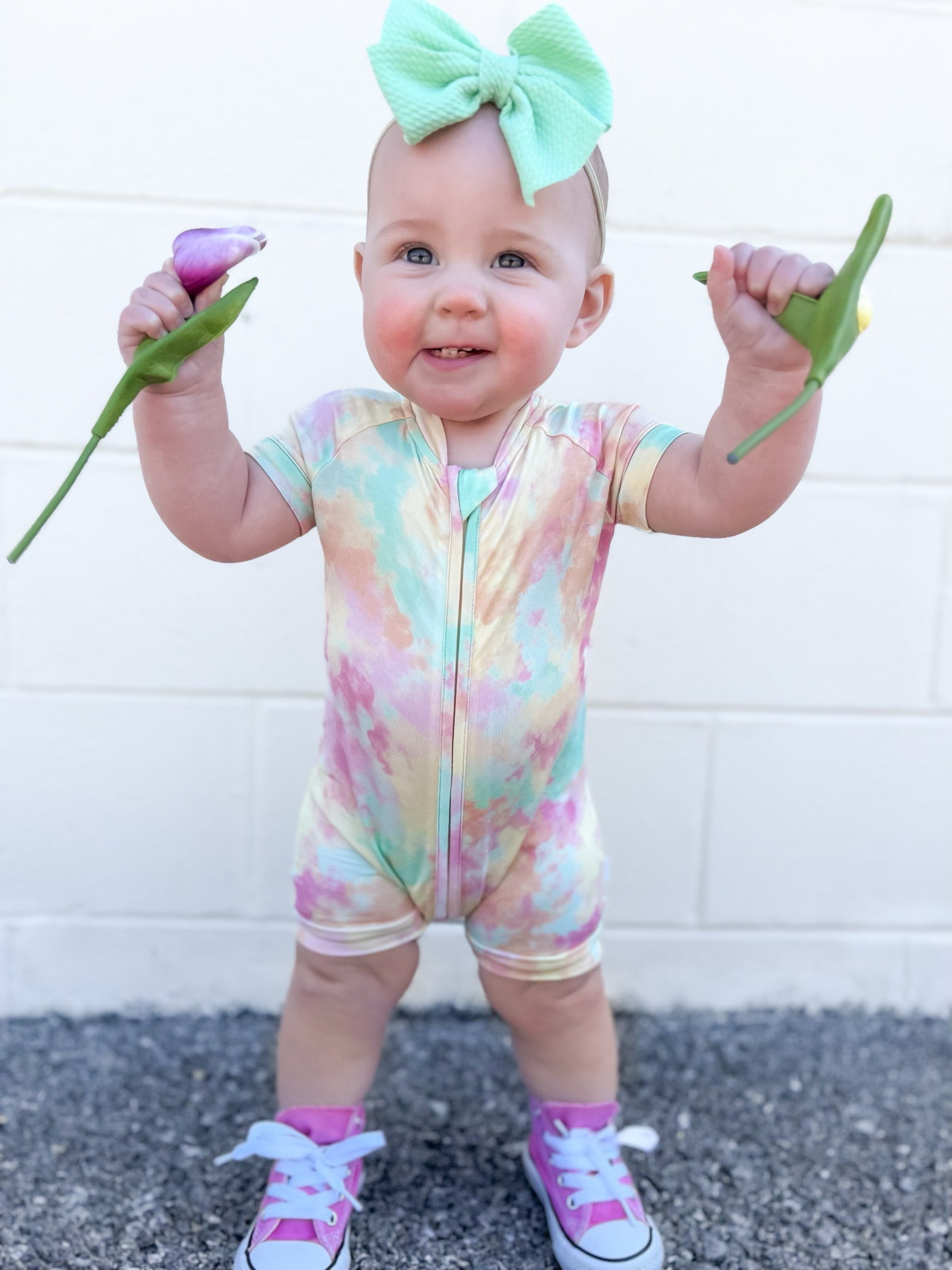 Rainbow Clouds Dream Shortie