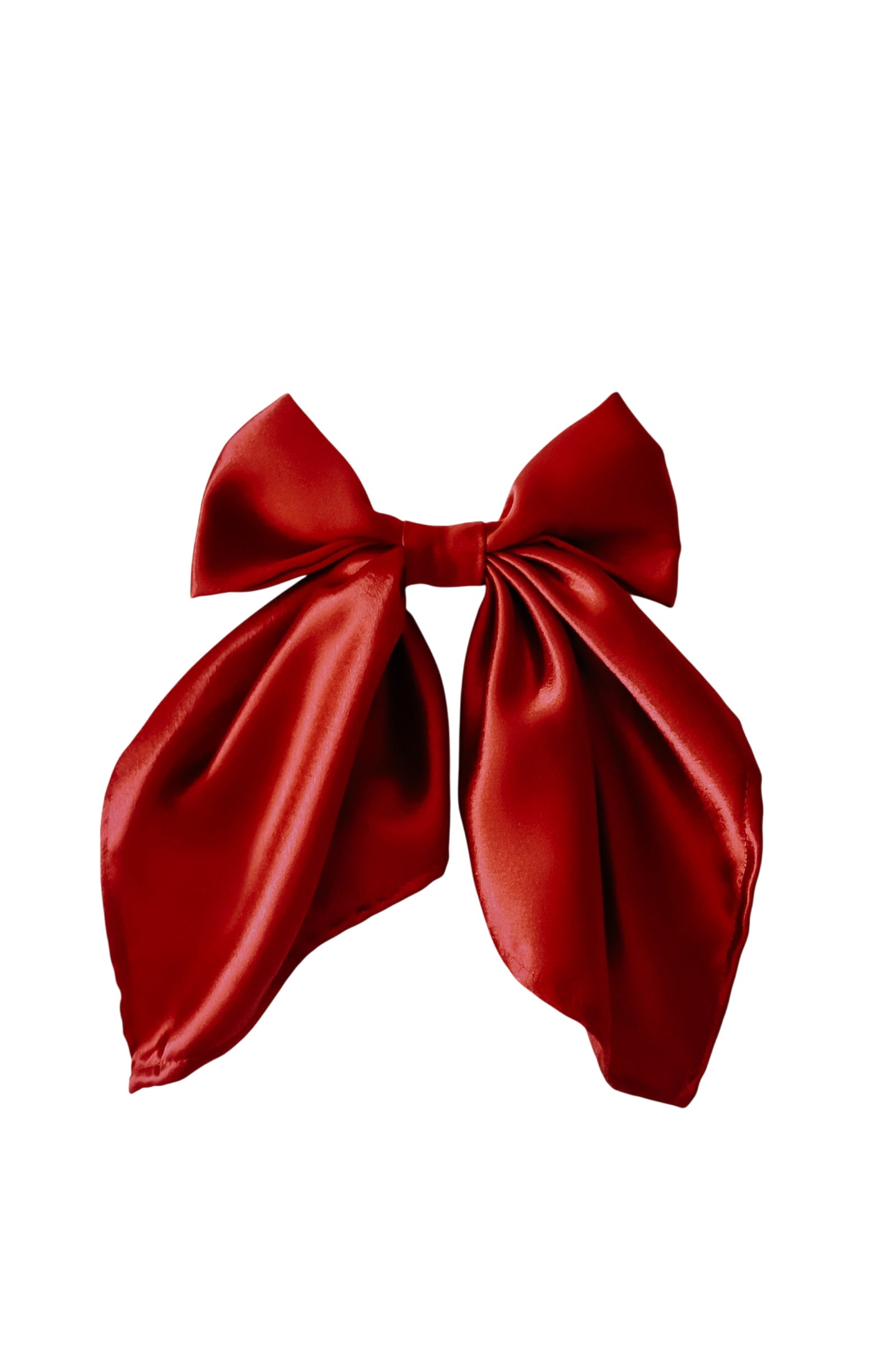 Berry Large Bow Clip