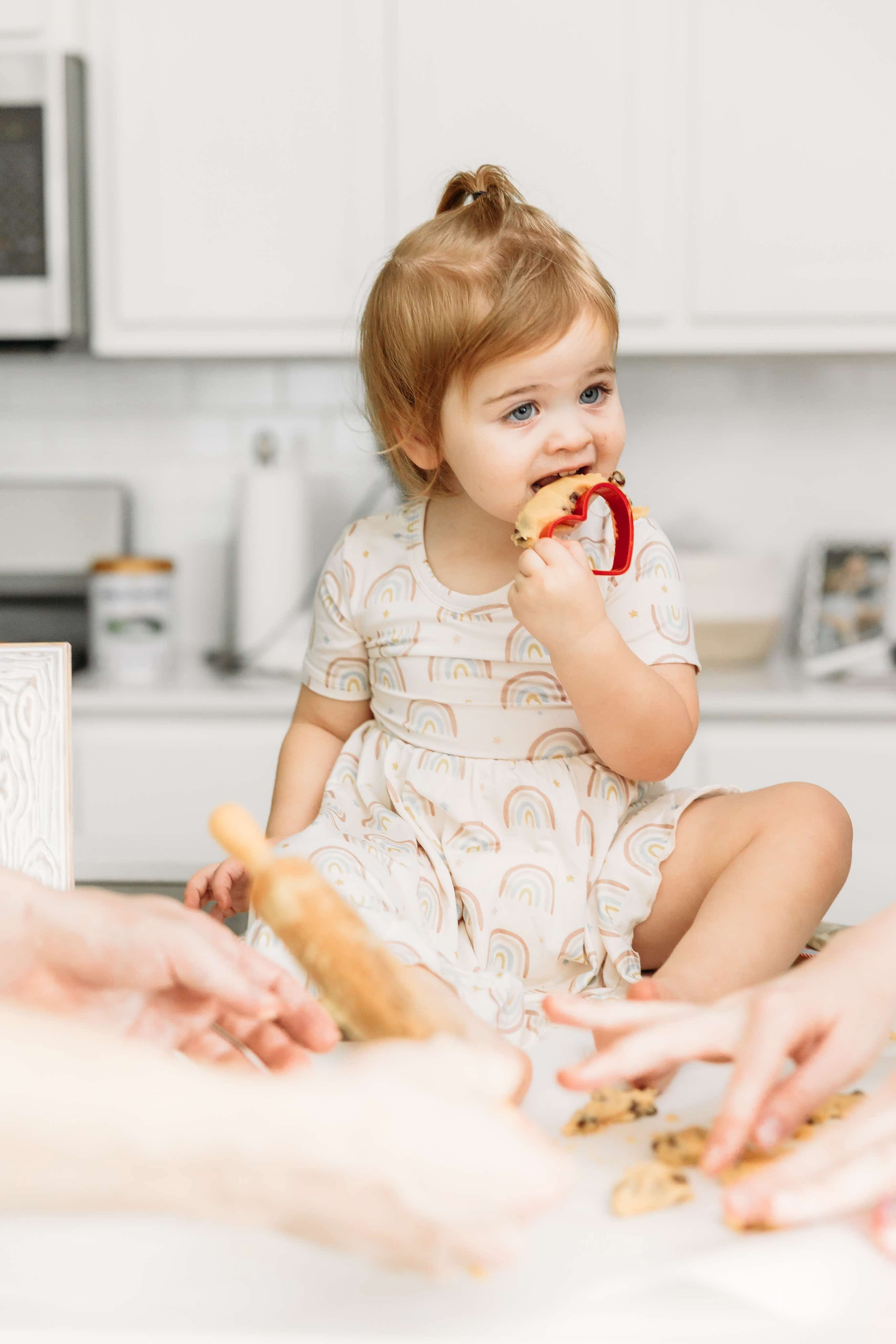 Exclusive Raleigh's Rainbows Dream Ruffle Dress